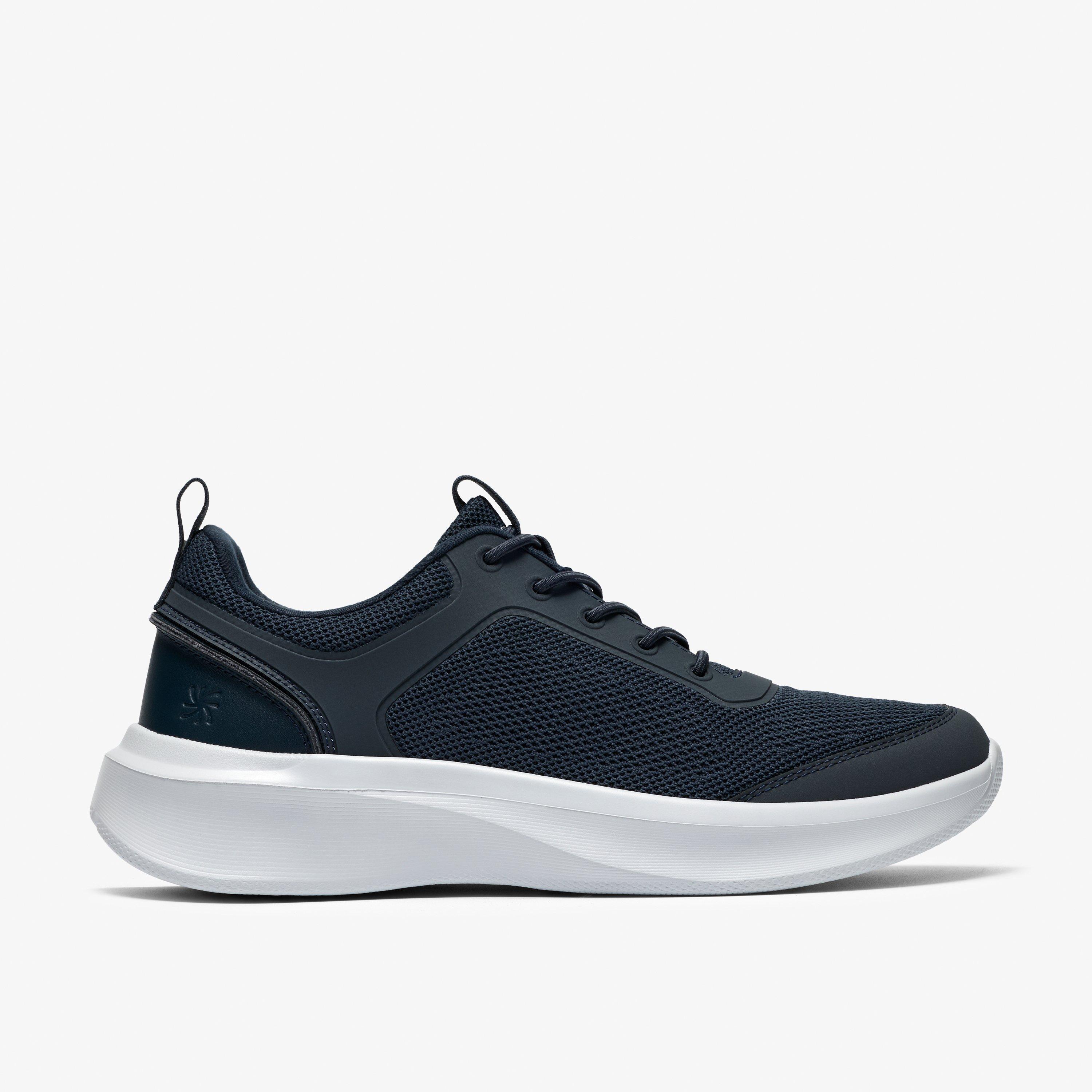 Solevana Sport Navy Trainers Lace Up, view 1 of 6