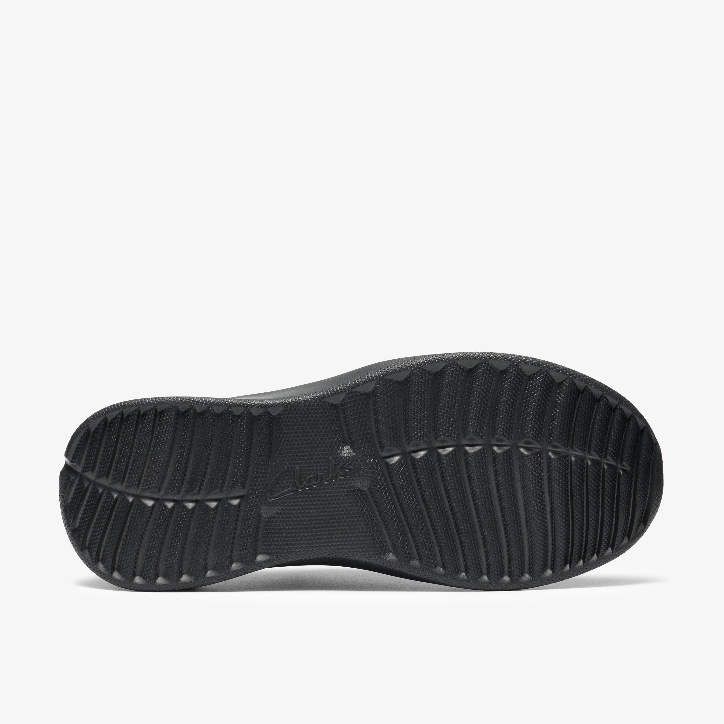Solevana Tie Black/Black Trainers, view 3 of 5