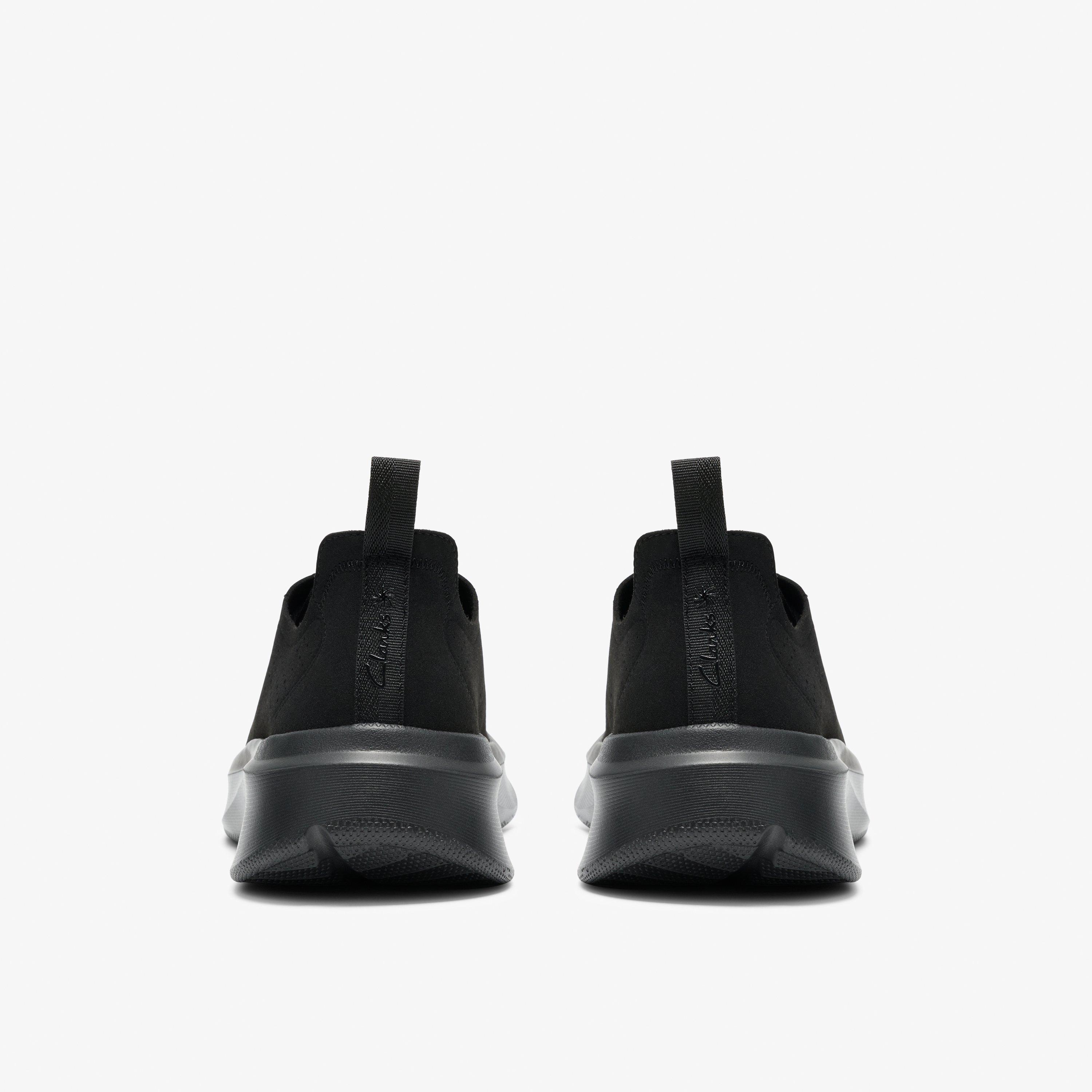Solevana Tie Black/Black Trainers, view 5 of 5