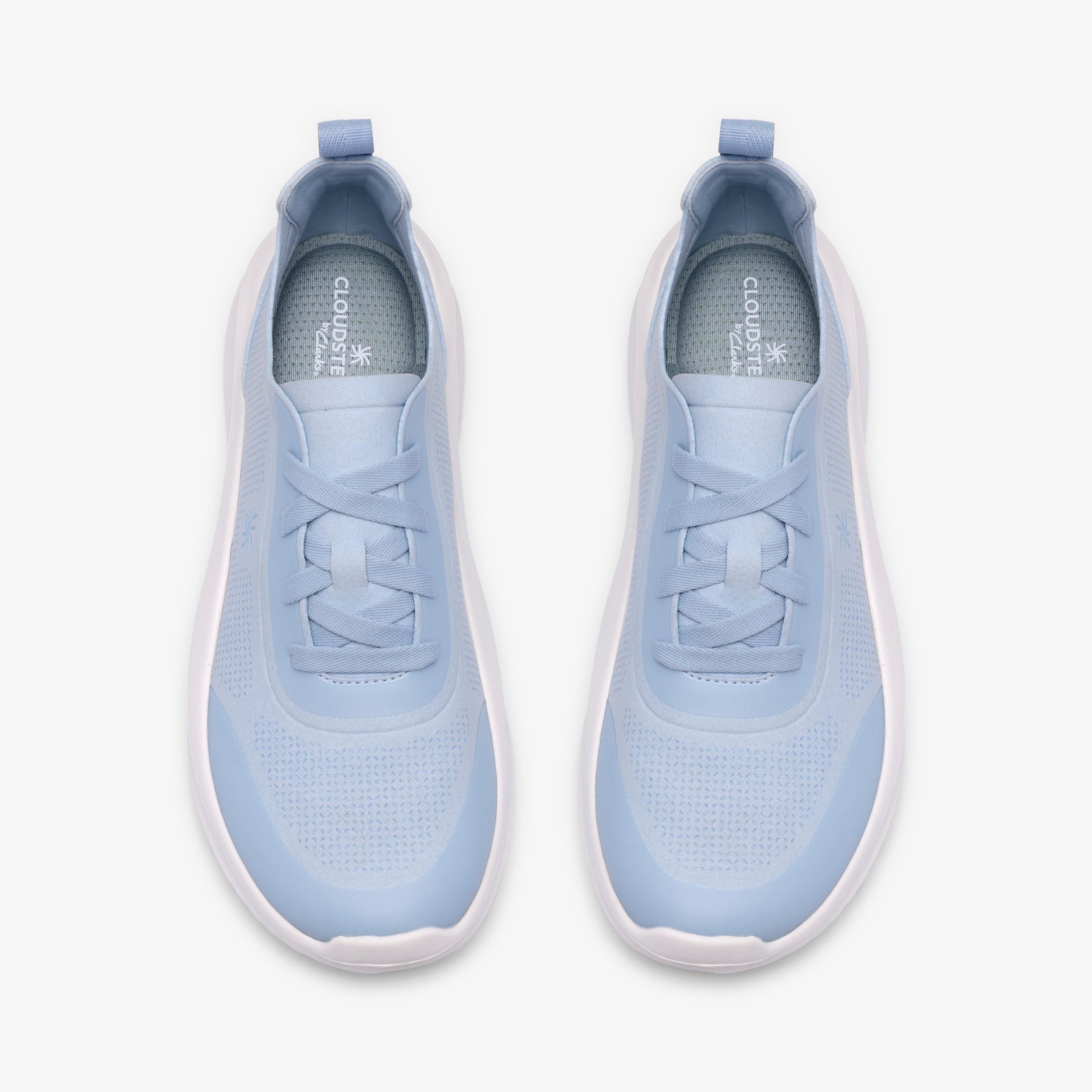Solevana Ria Light Blue Trainers, view 6 of 6