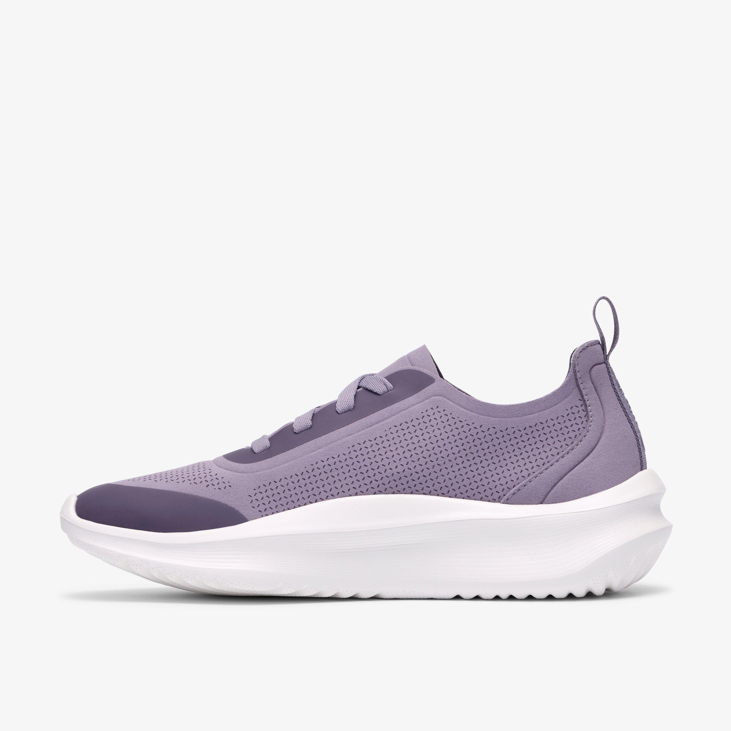 Solevana Ria Purple Grey Trainers, view 2 of 6
