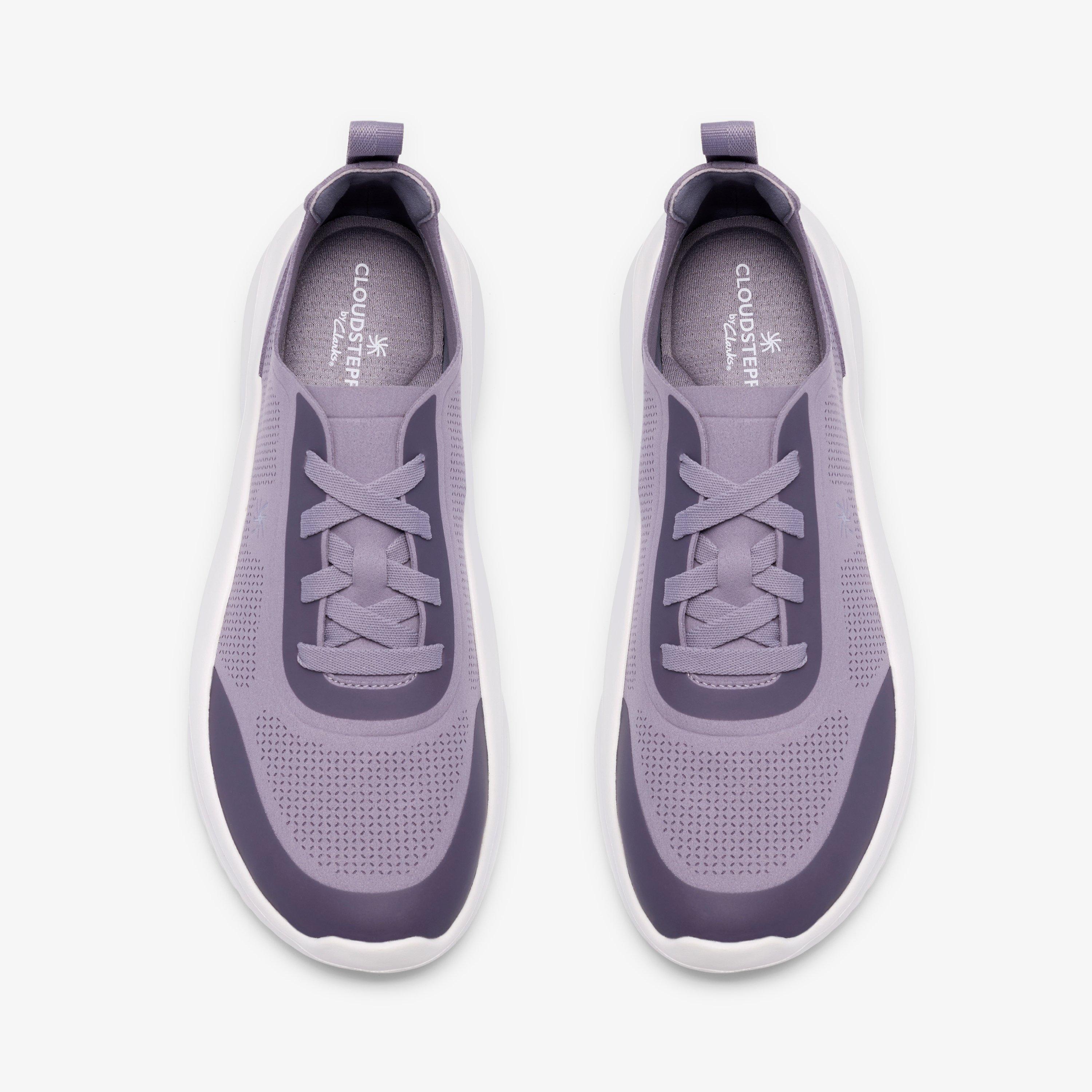 Solevana Ria Purple Grey Trainers, view 6 of 6