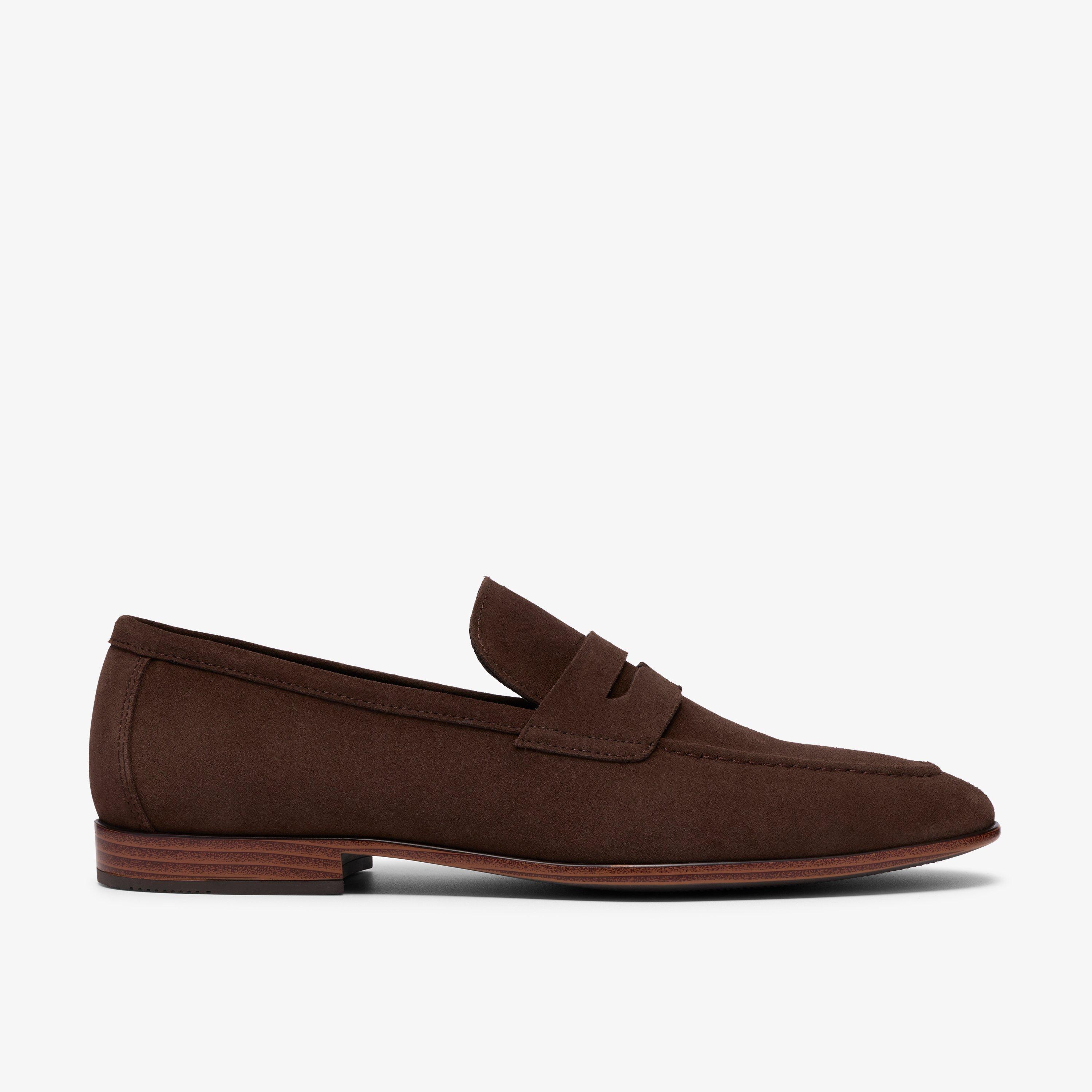 Winsford Easy Brown Suede Loafers Slip Ons, view 1 of 6