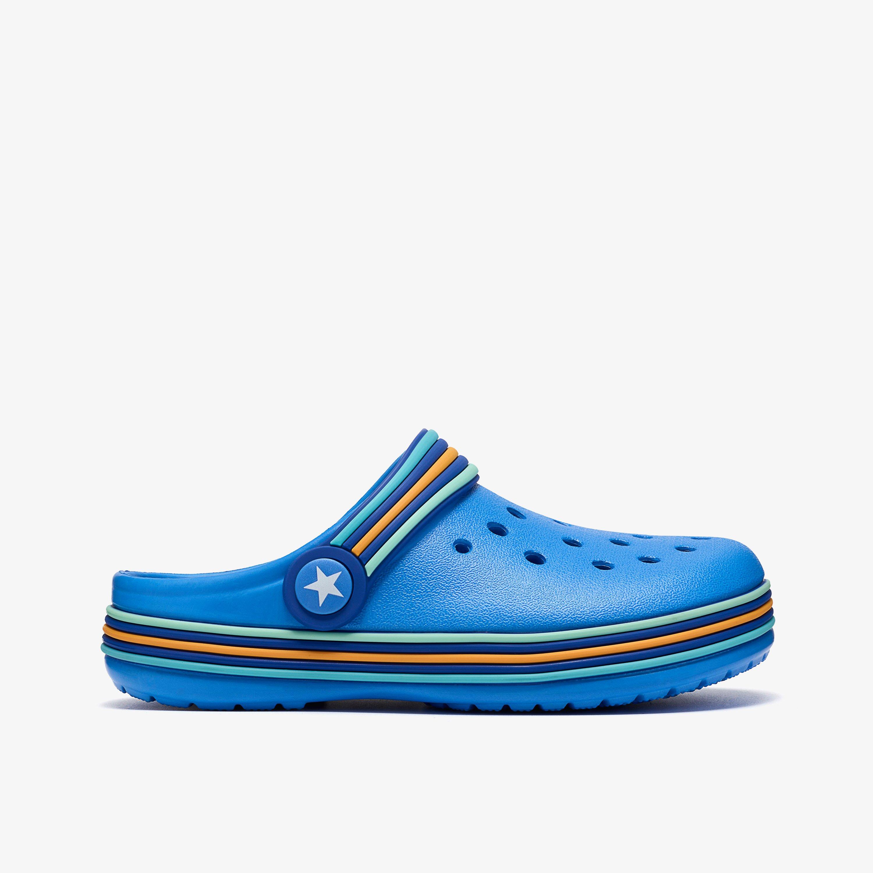 Quinn Pop Kid Blue Flat Sandals, view 1 of 6