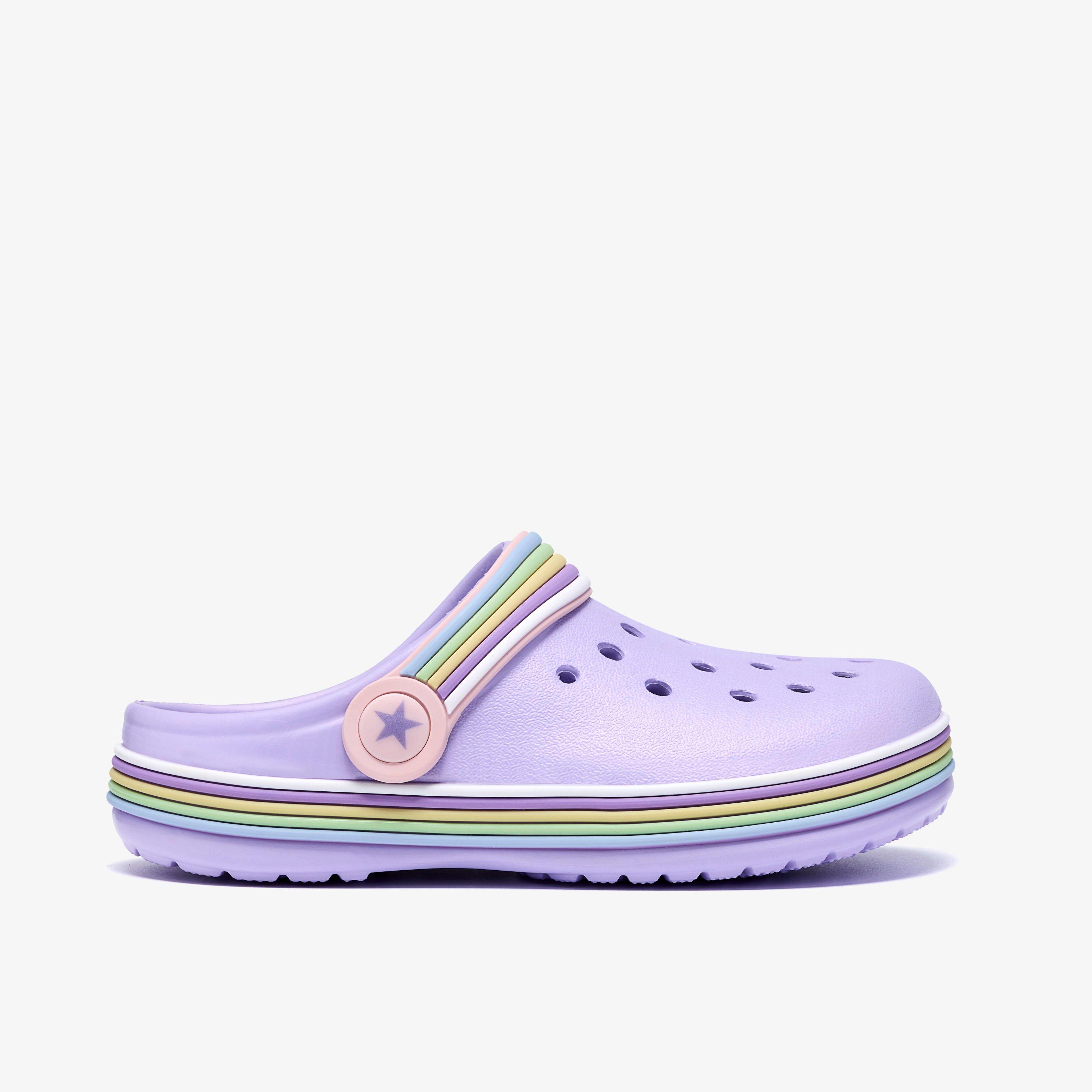 Quinn Pop Kid Lilac Combination Flat Sandals, view 1 of 6