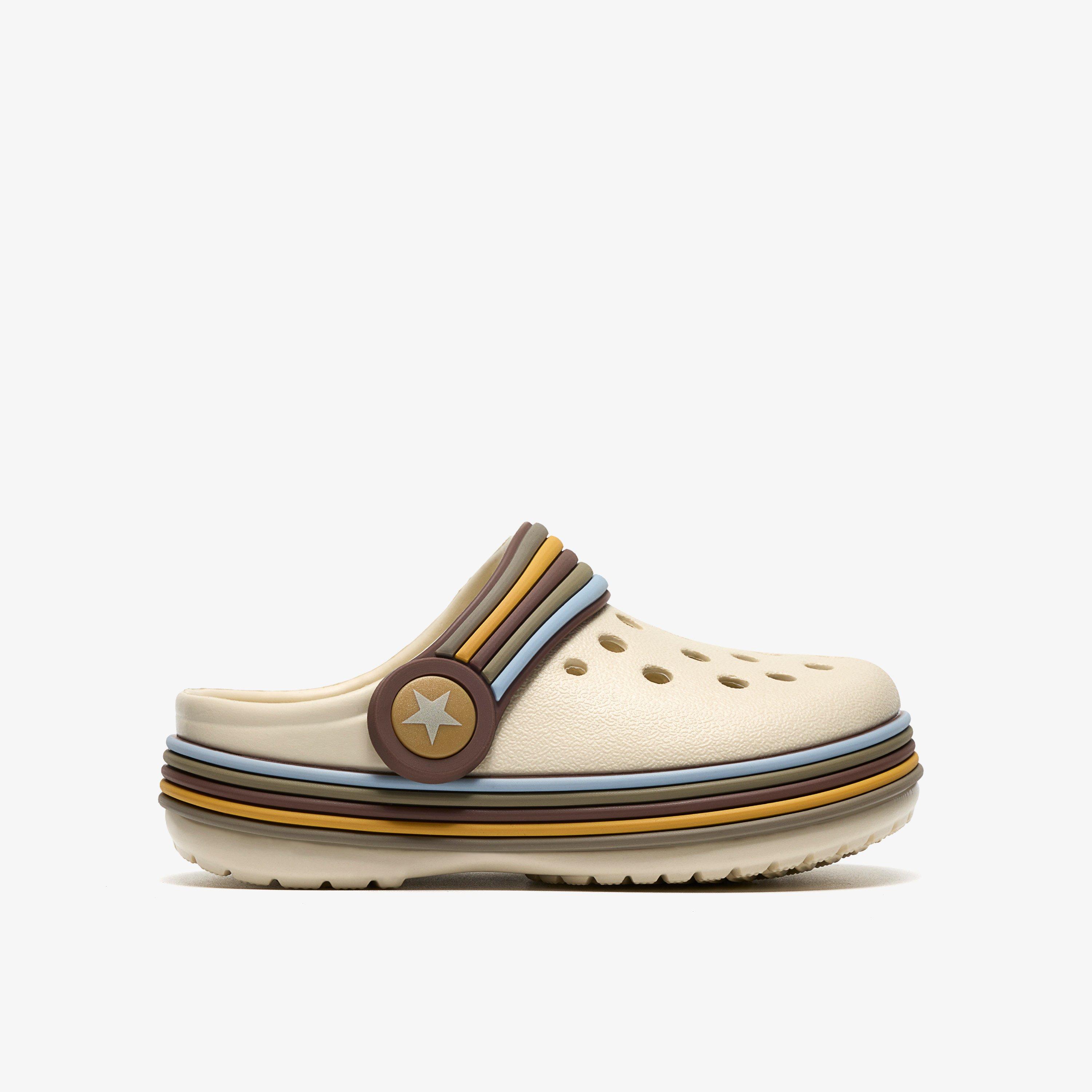 Quinn Pop Toddler Cotton Combination Flat Sandals, view 1 of 6