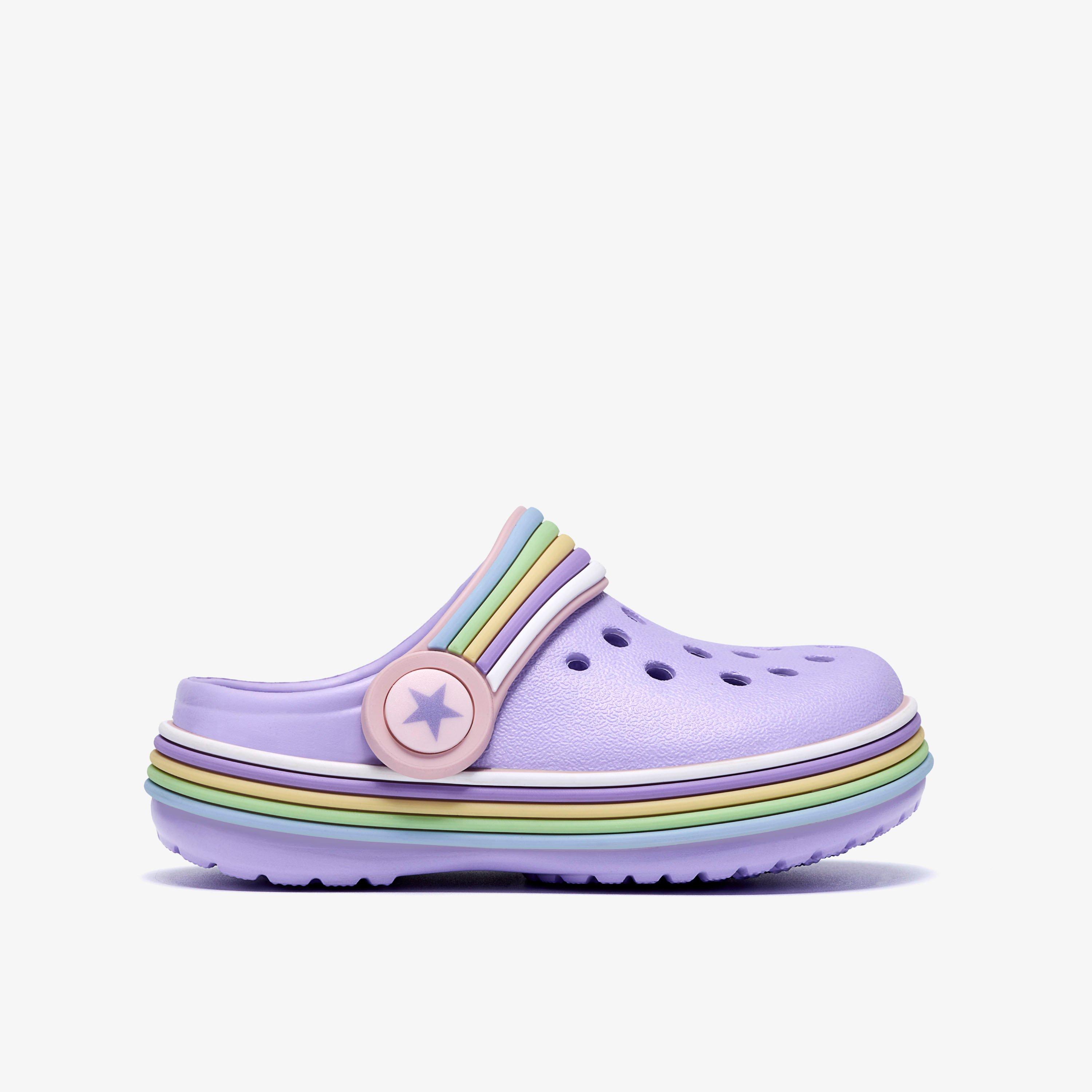 Quinn Pop Toddler Lilac Combination Flat Sandals, view 1 of 6