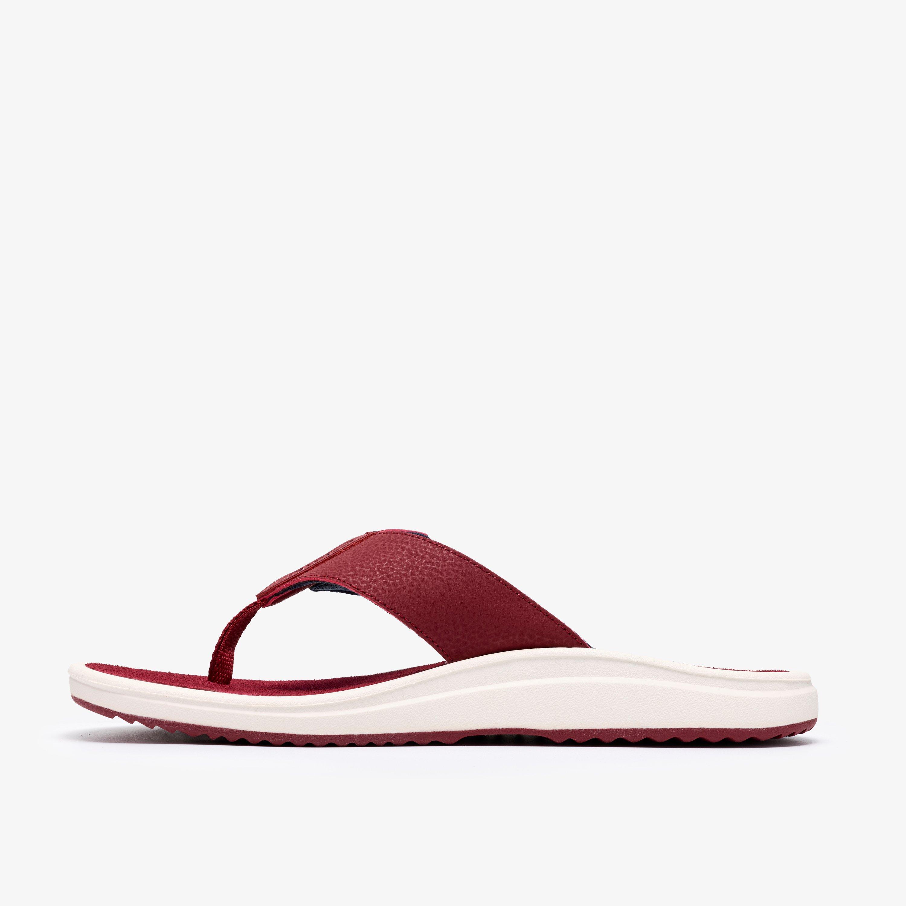 Men's Breeze Flip Flops — Red