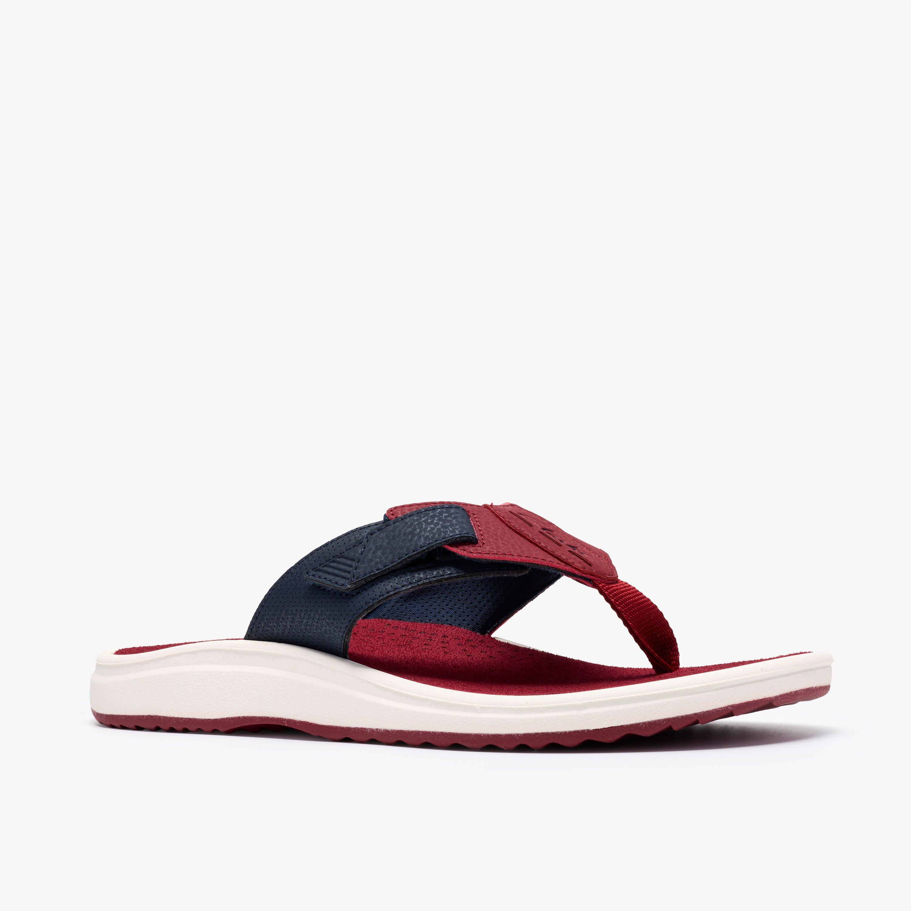 Men's Breeze Flip Flops — Red
