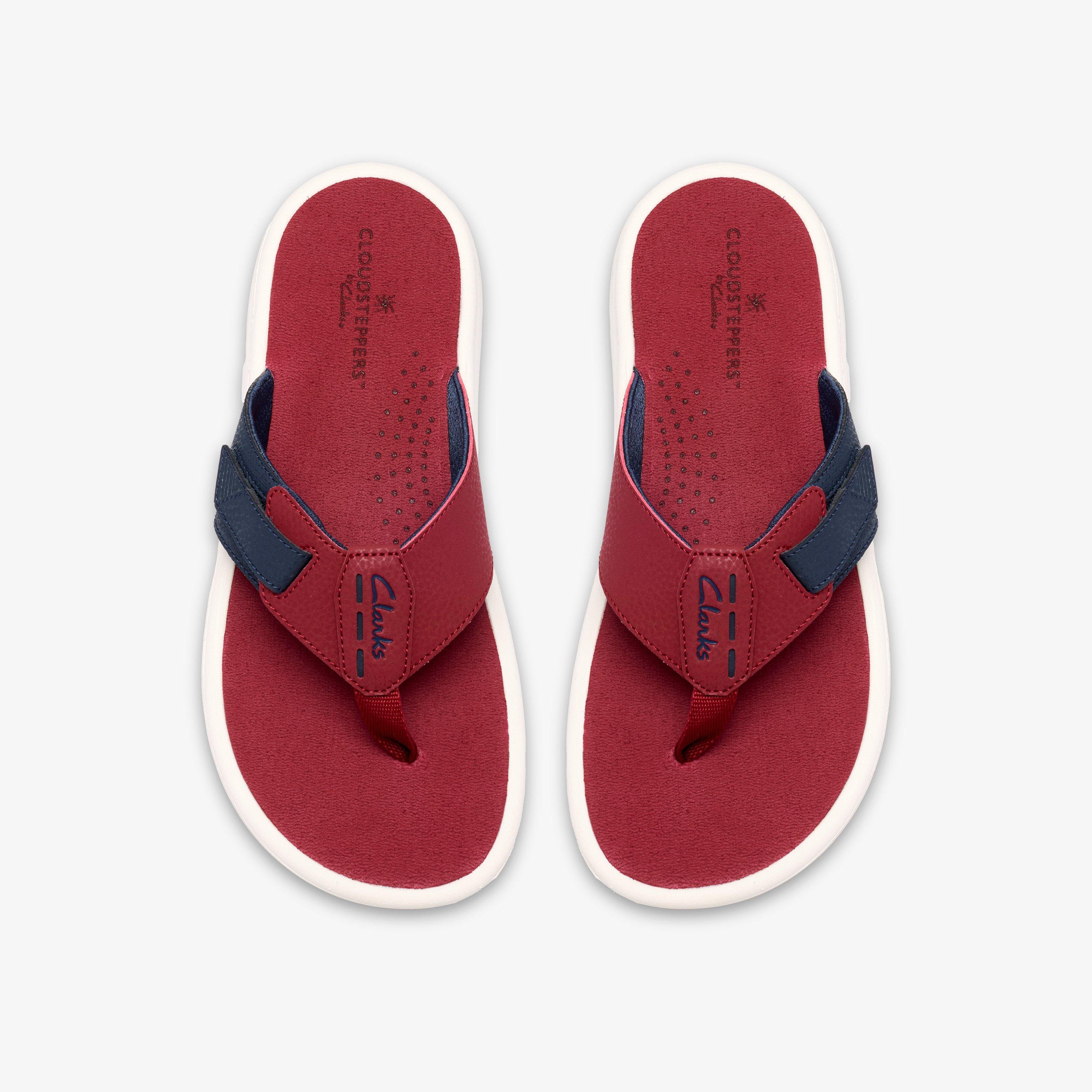 Men's Breeze Flip Flops — Red