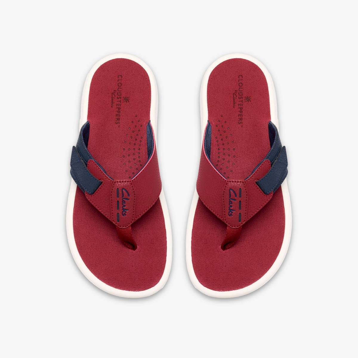 Men's Breeze Flip Flops — Red
