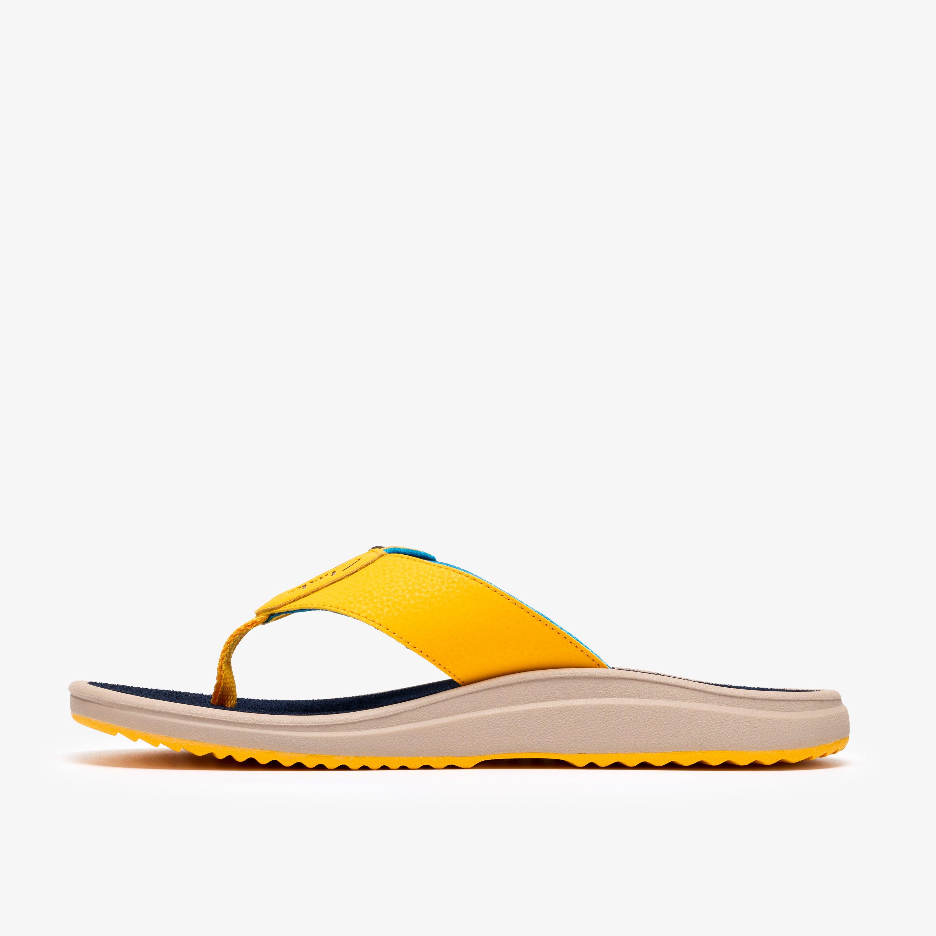 Men's Breeze Flip Flops — Yellow