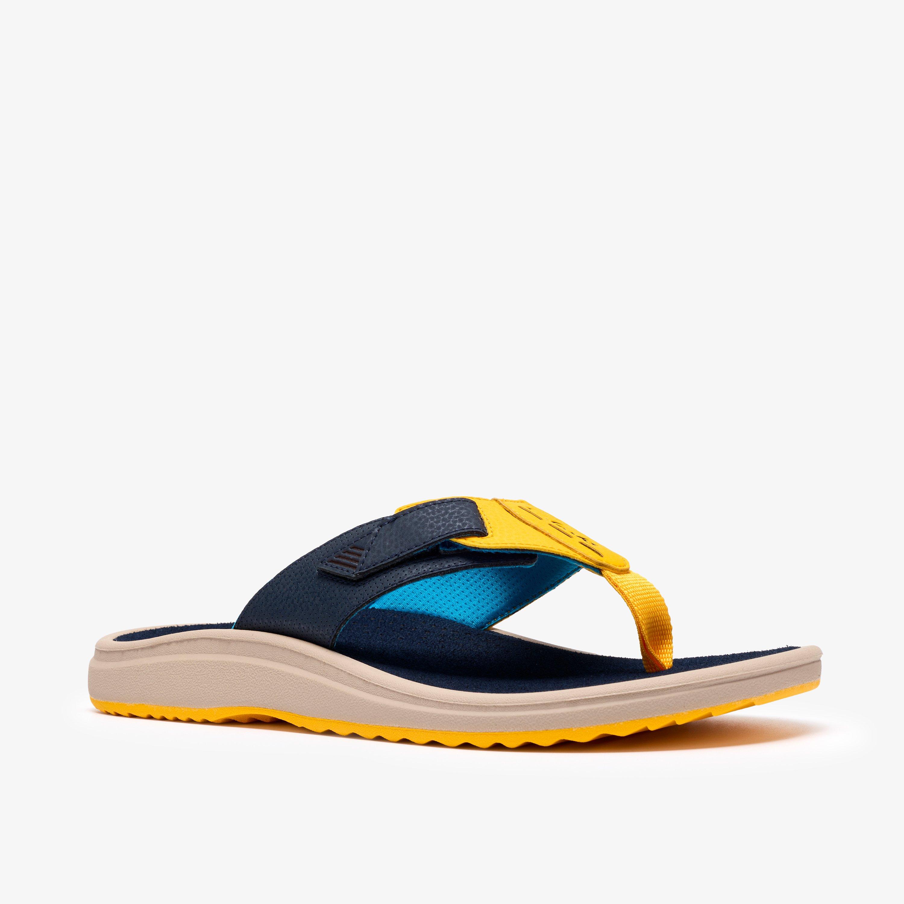 Men's Breeze Flip Flops — Yellow