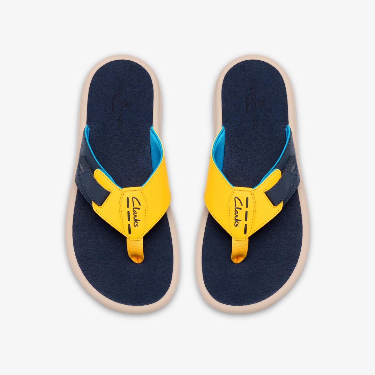 Men's Breeze Flip Flops — Yellow