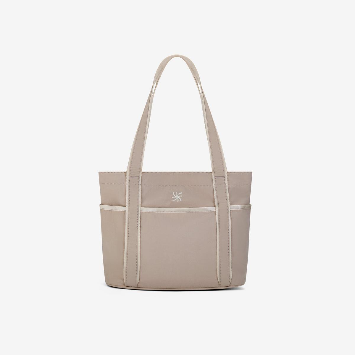 Cloudsteppers Small Tote Bag — Beige