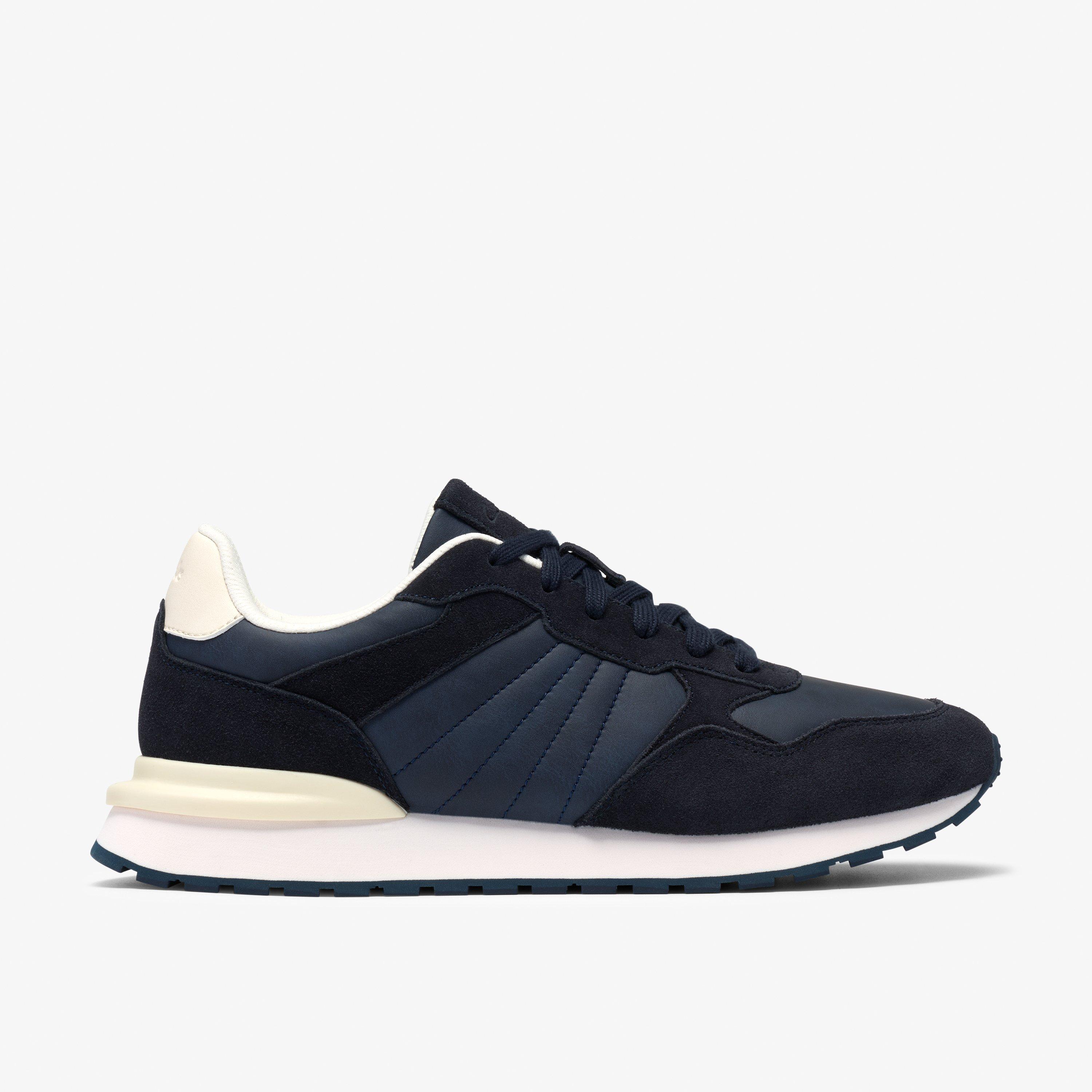 Franco Lace Navy Trainers, view 1 of 6