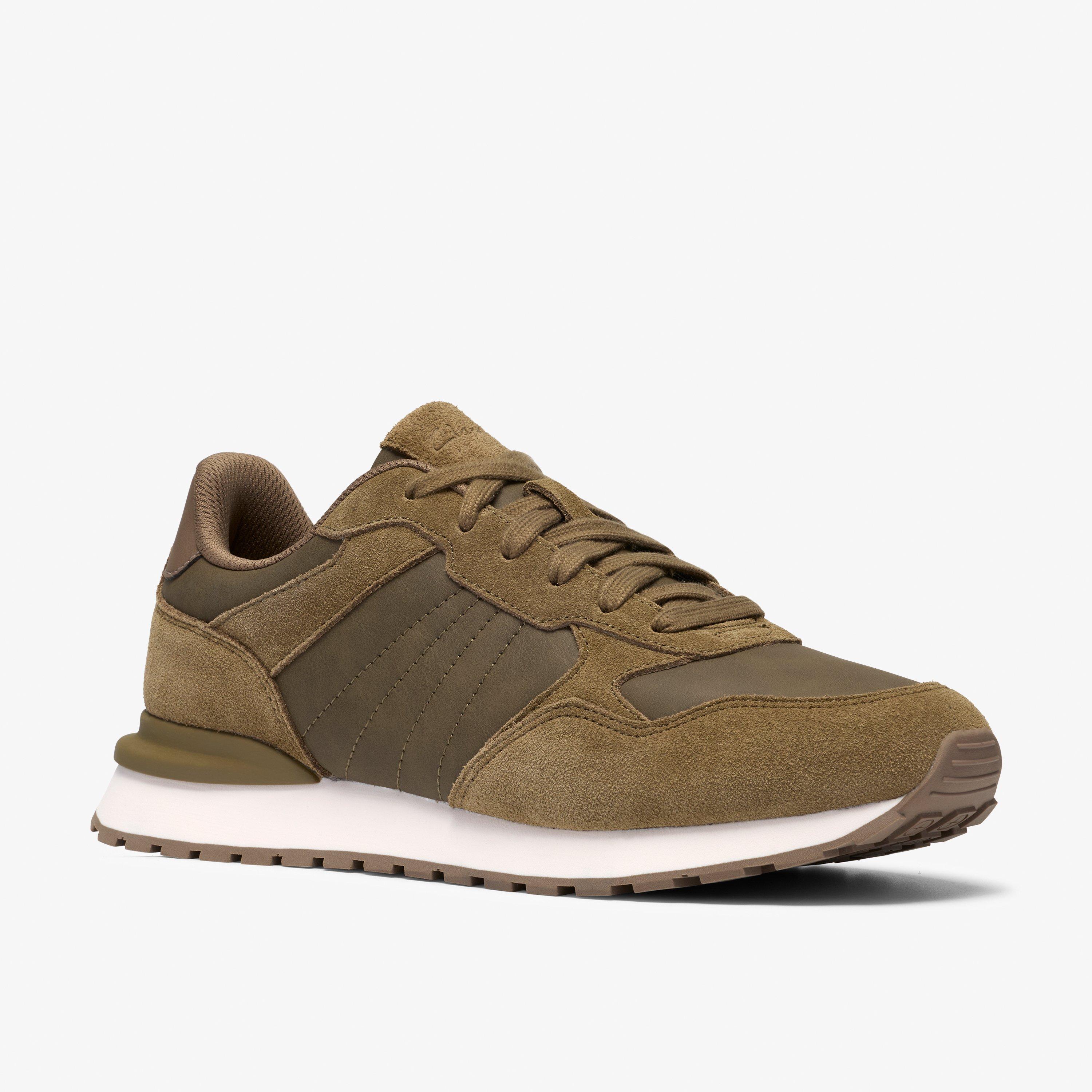 Franco Lace Taupe Trainers, view 4 of 6