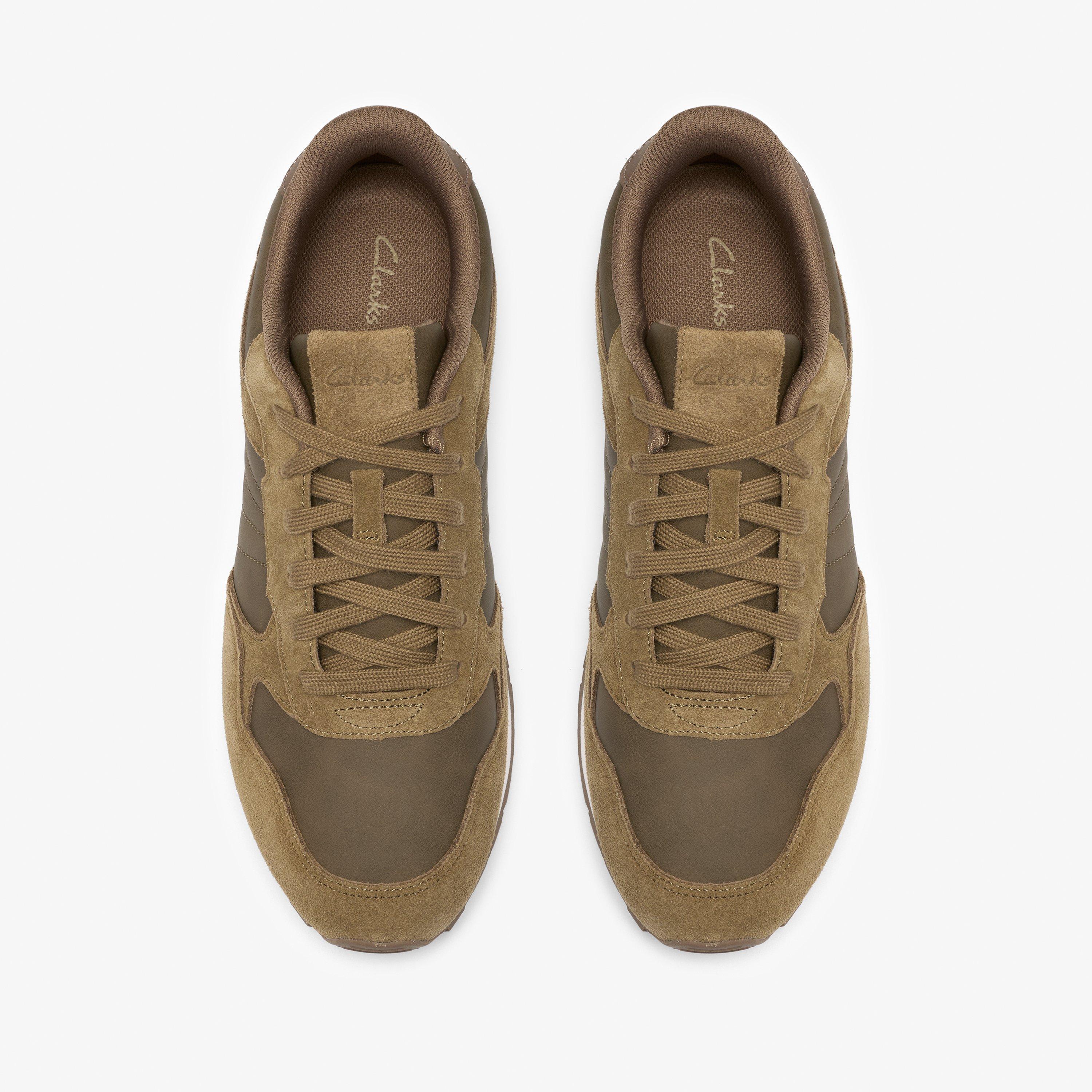 Franco Lace Taupe Trainers, view 6 of 6