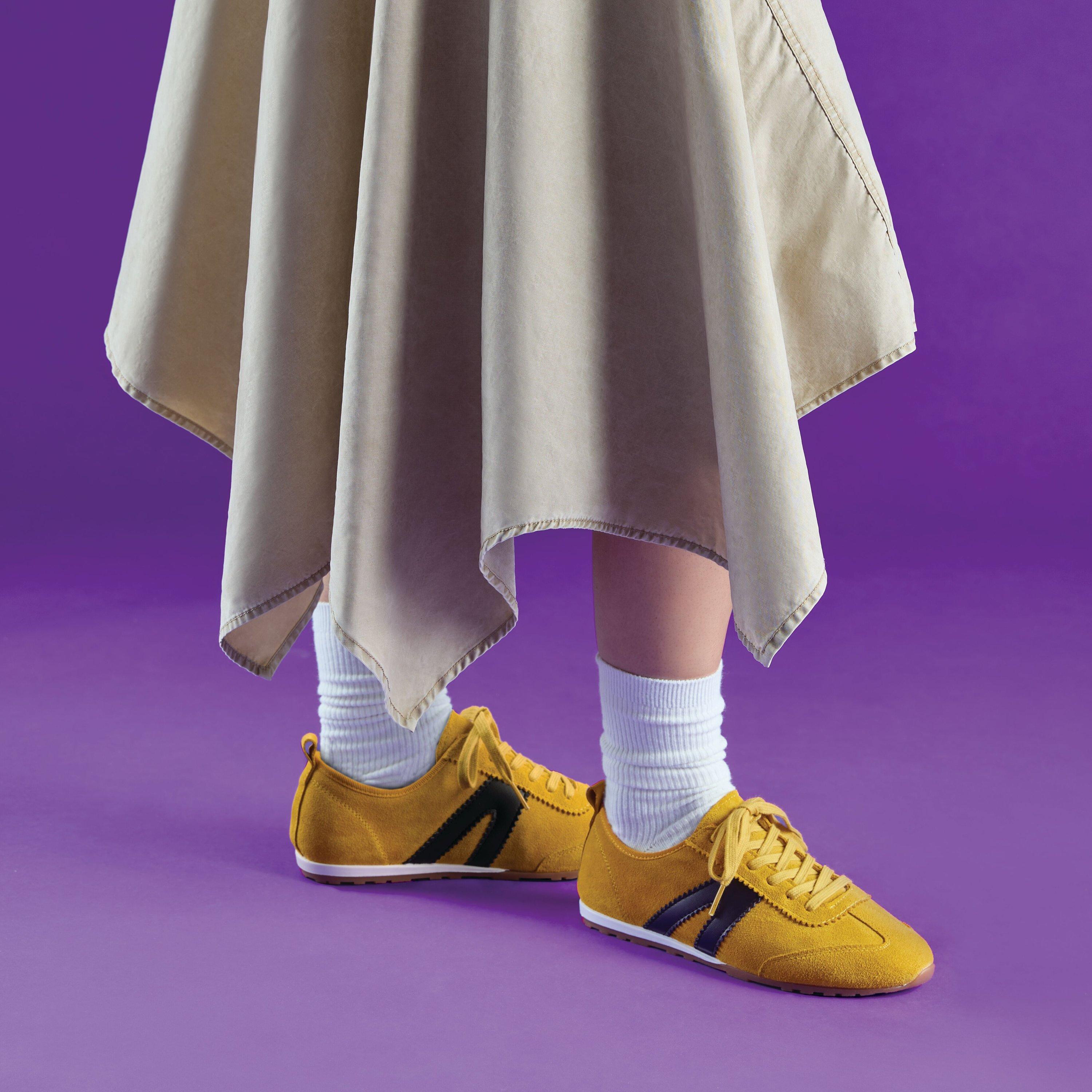 Lorenza Lo Yellow Suede