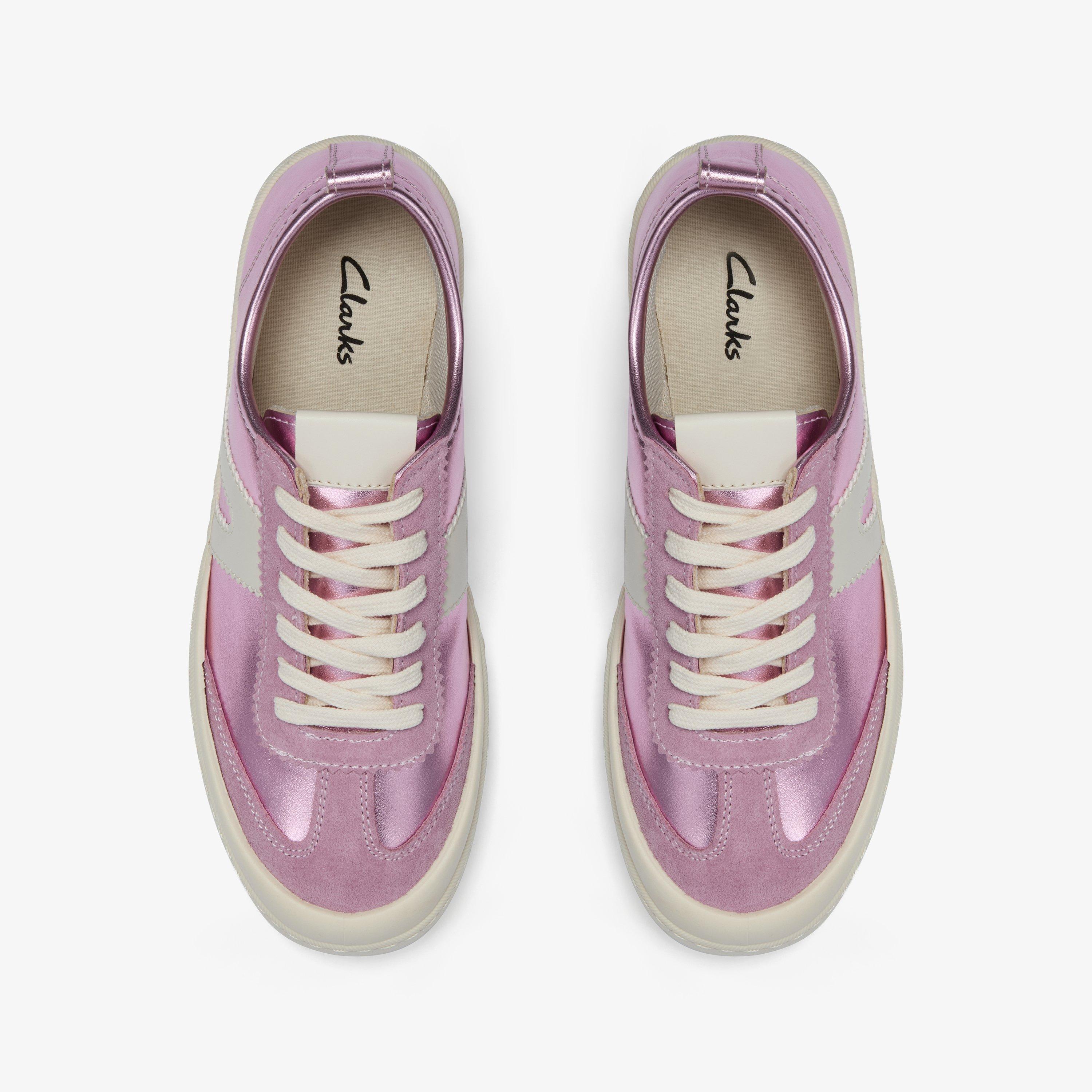 Coralea Lace Pink Metallic