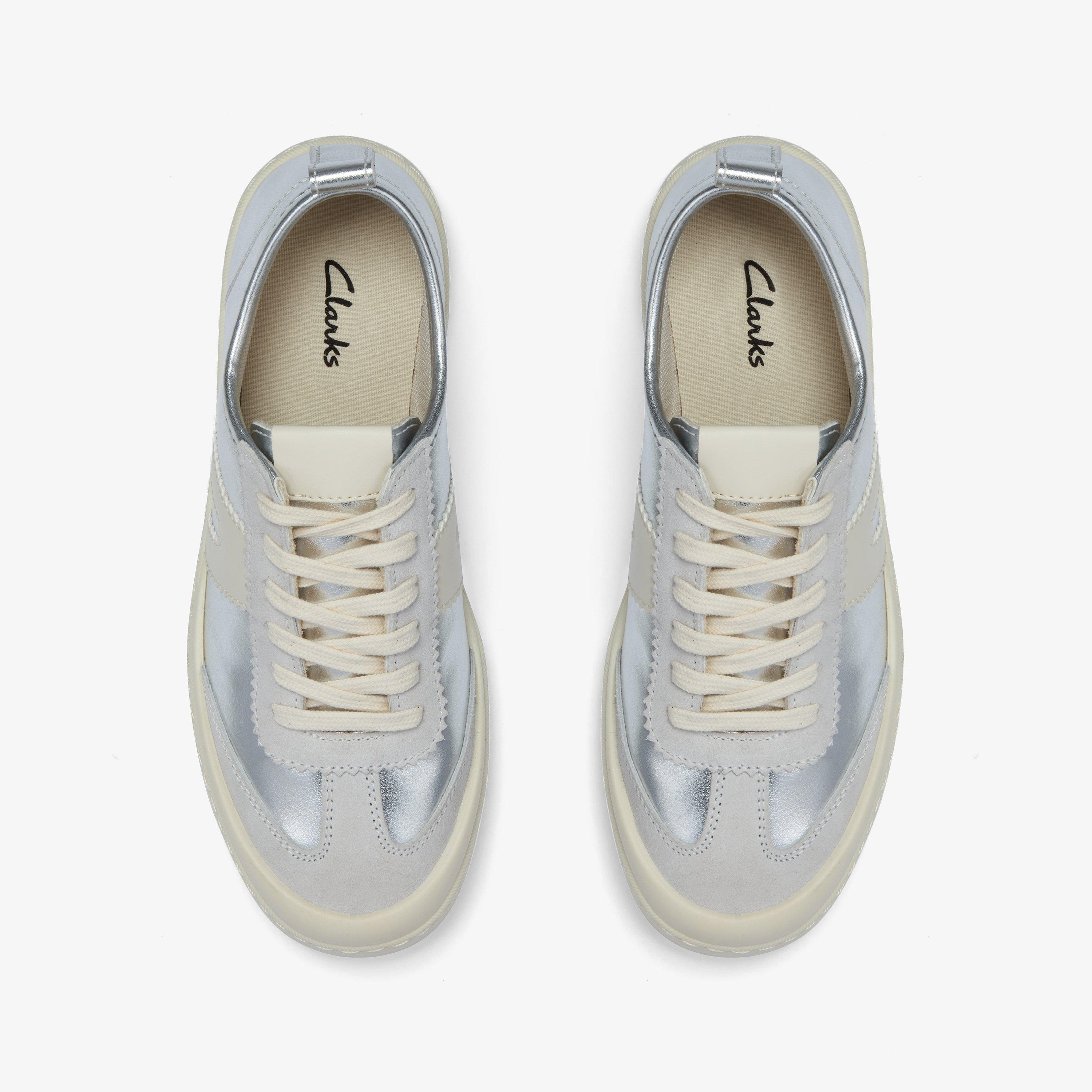 Coralea Lace Silver Metallic