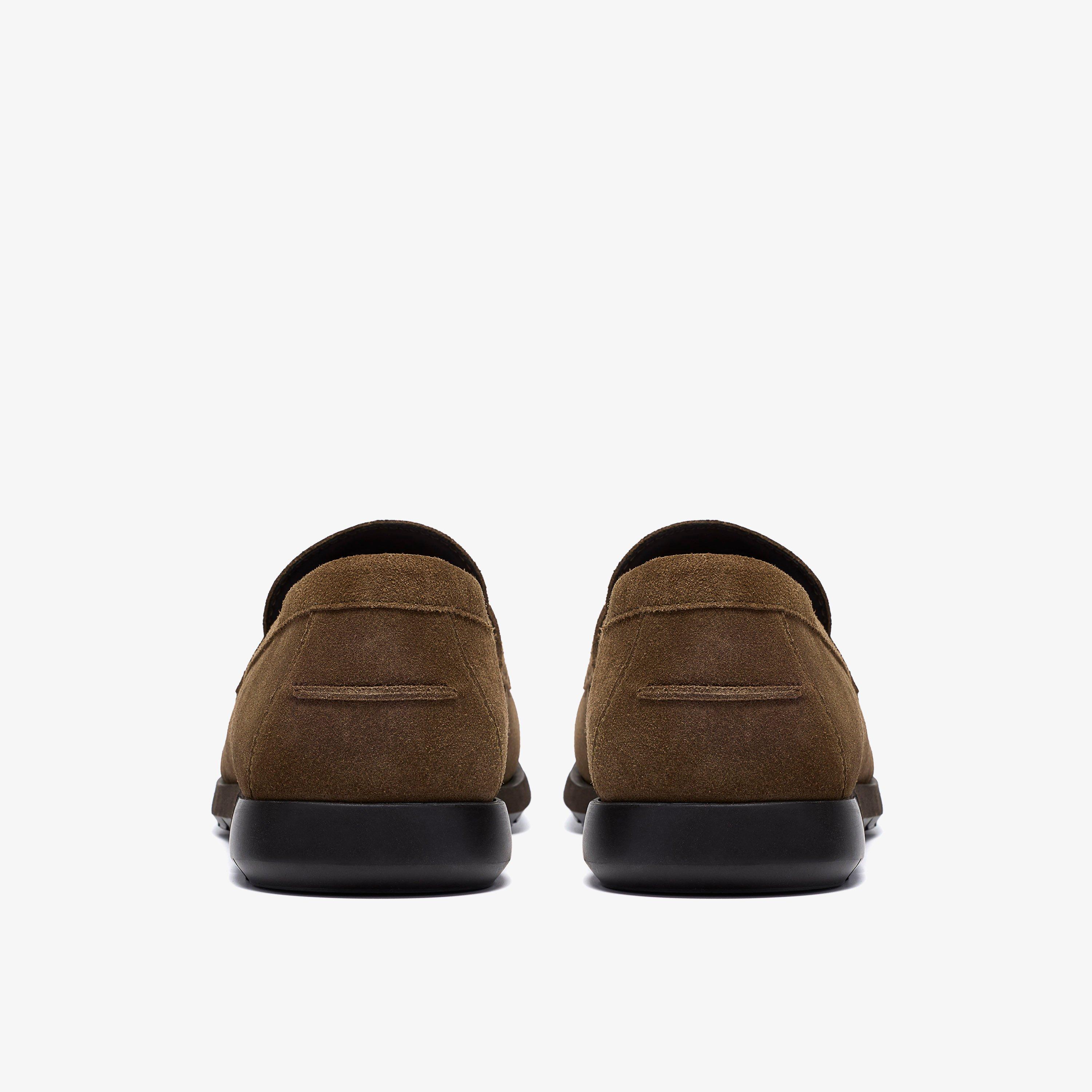 Linton Easy Olive Suede Loafers, view 5 of 6