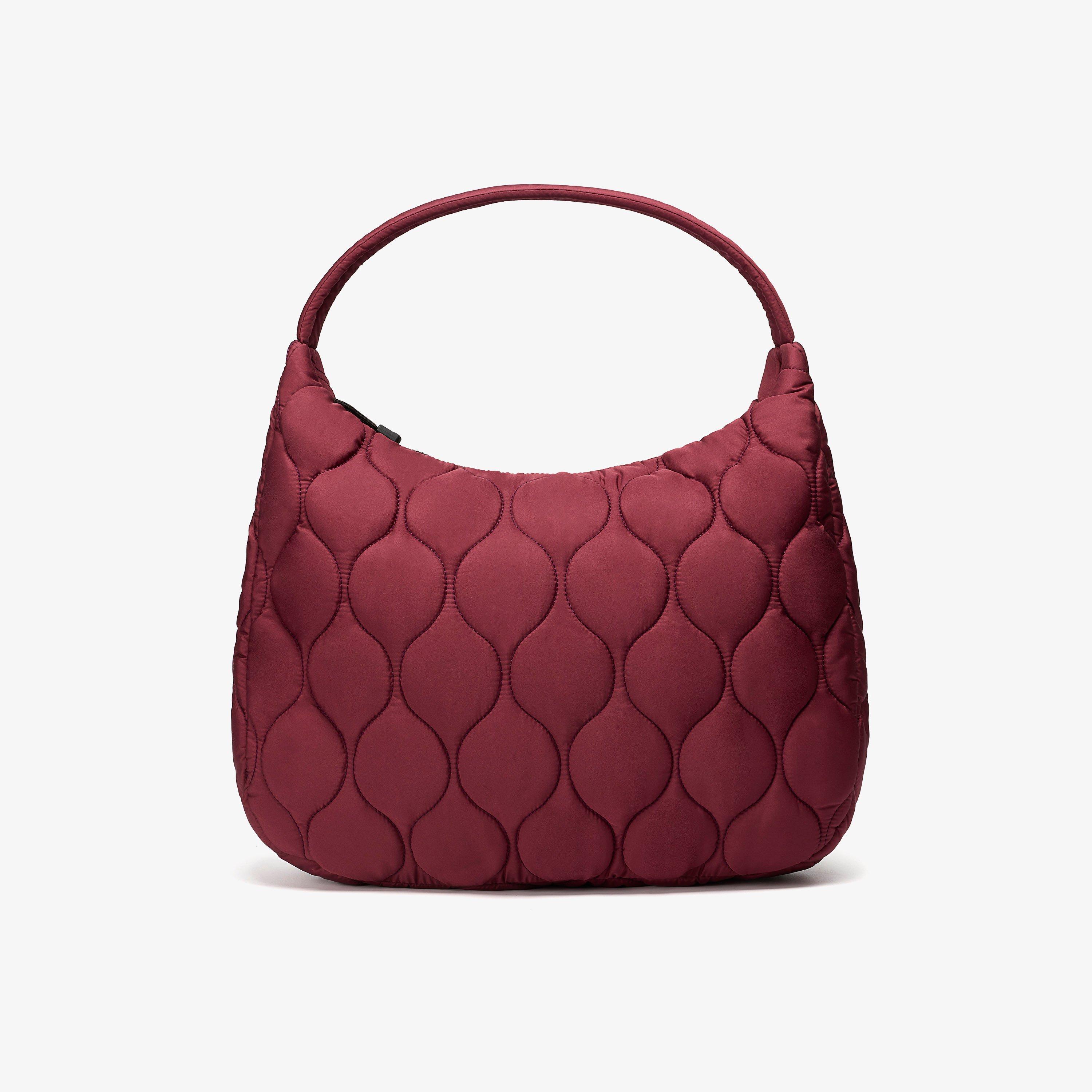 Quilted Tote  Borgonha Bolsa tote Bolsa de ombro, view 1 of 6