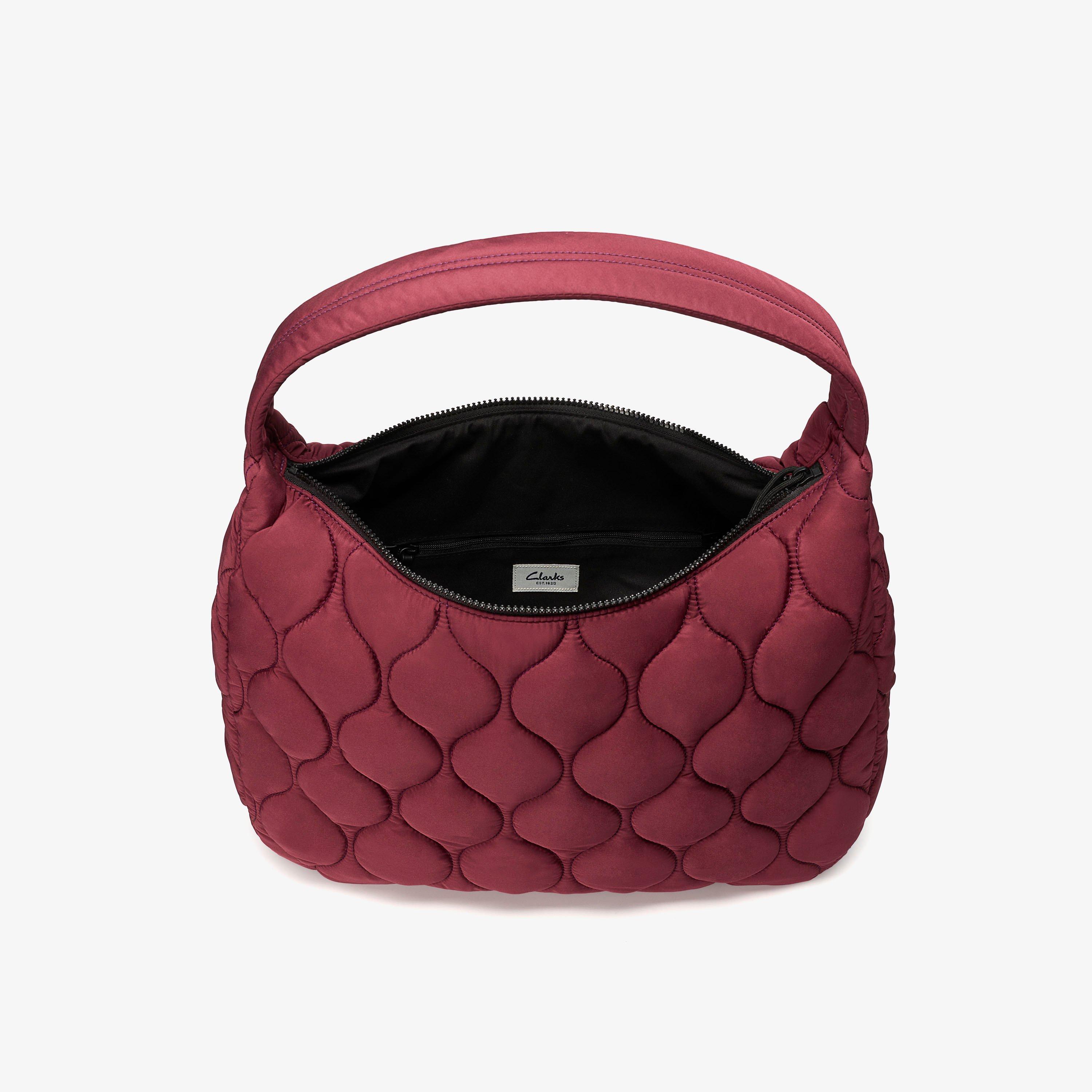 Quilted Tote Bag  — Red
