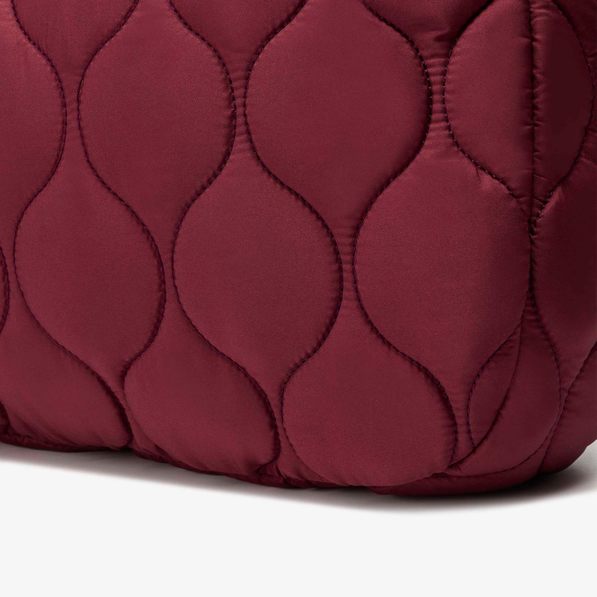 Quilted Tote Bag  — Red