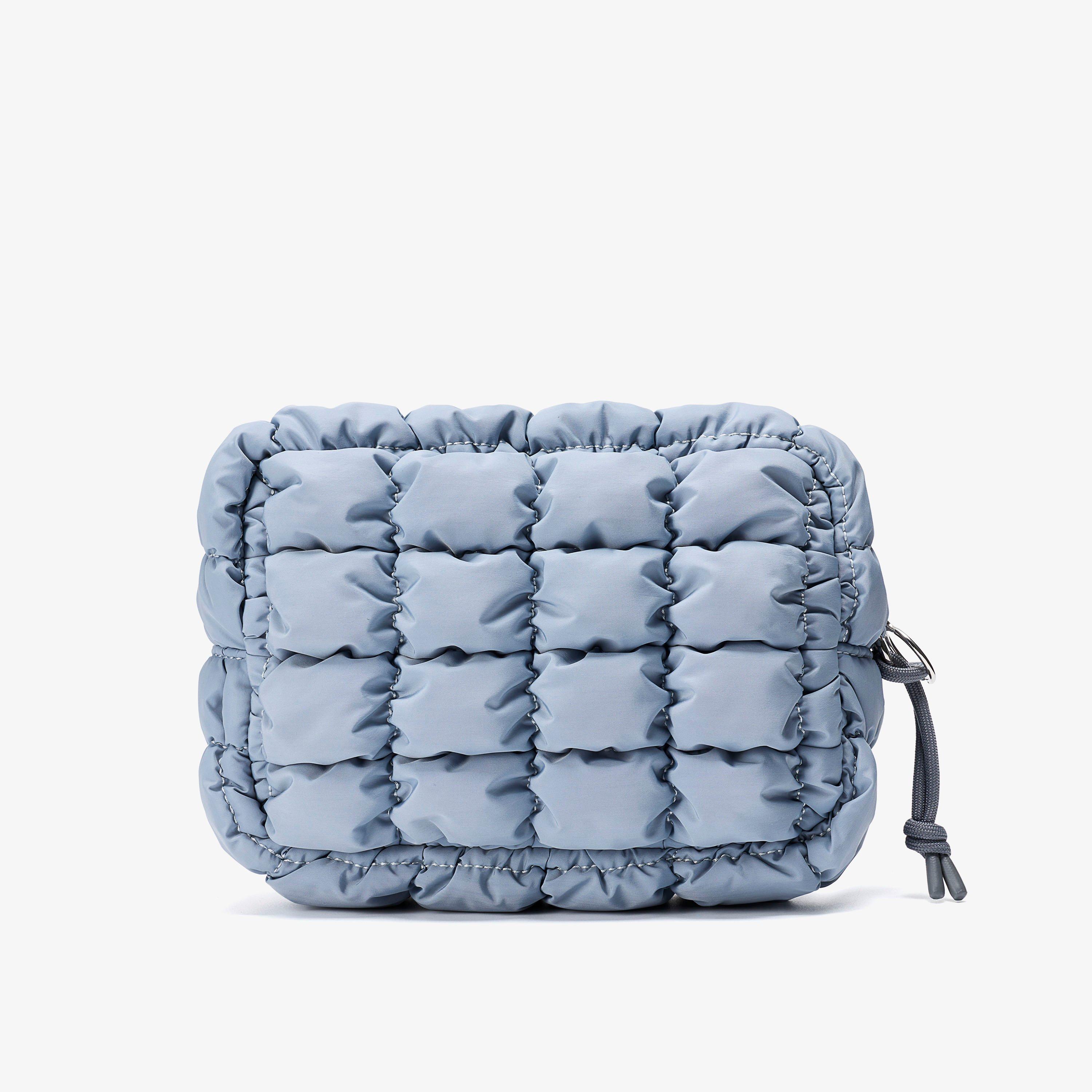 Quilt Wash Bag — Blue