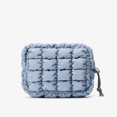 Quilted Toiletry Bag — Blue 2