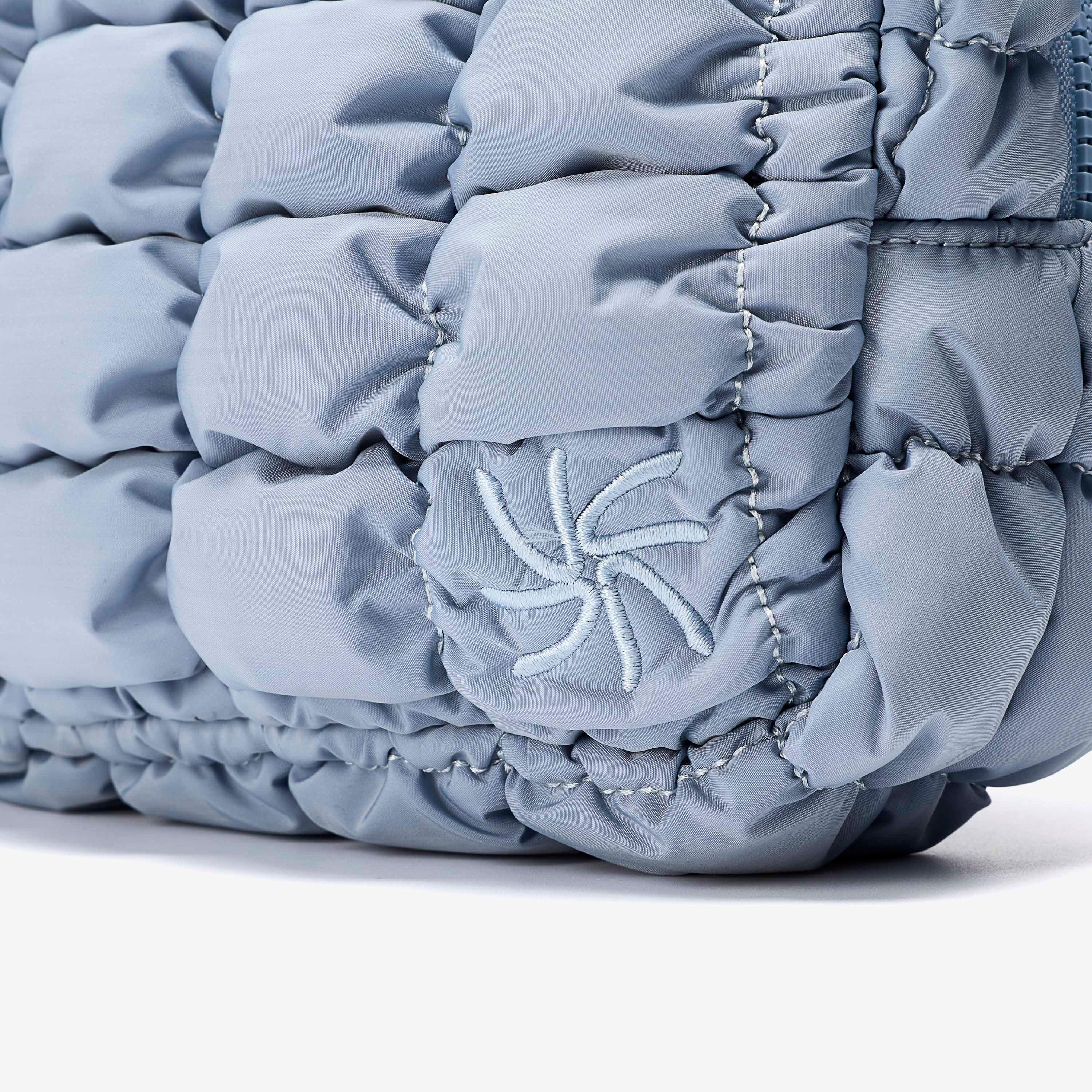 Quilt Wash Bag — Blue