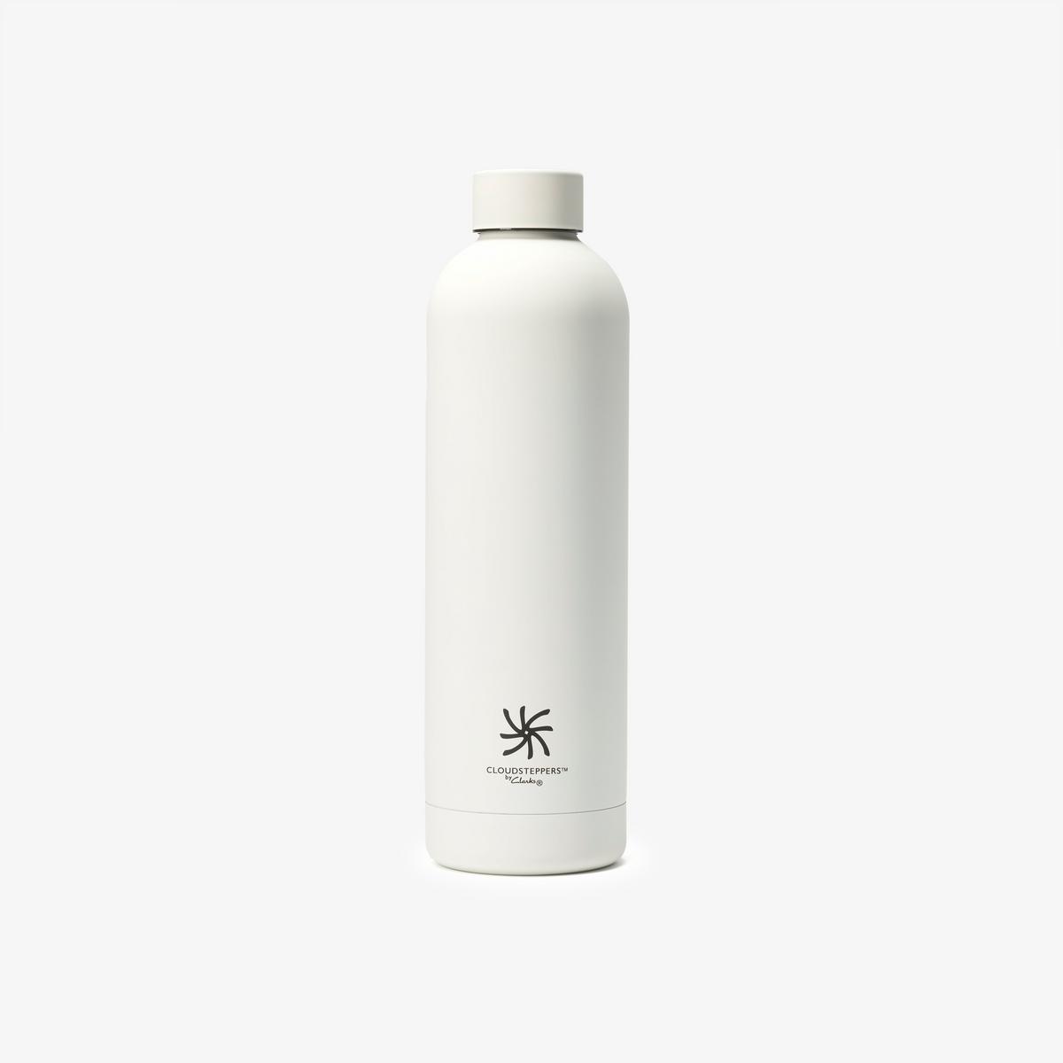 Cloudsteppers Water Bottle 25.4oz  — White