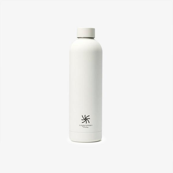Cloudsteppers Water Bottle 25.4oz  — White