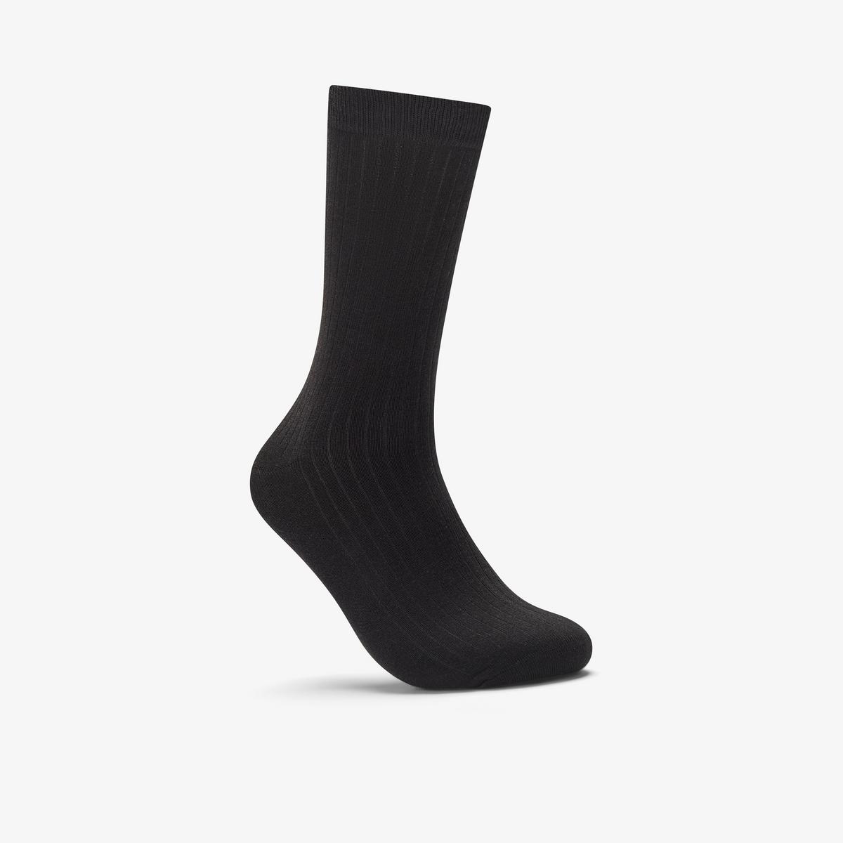 Crew Sock 3 Pack  — Black