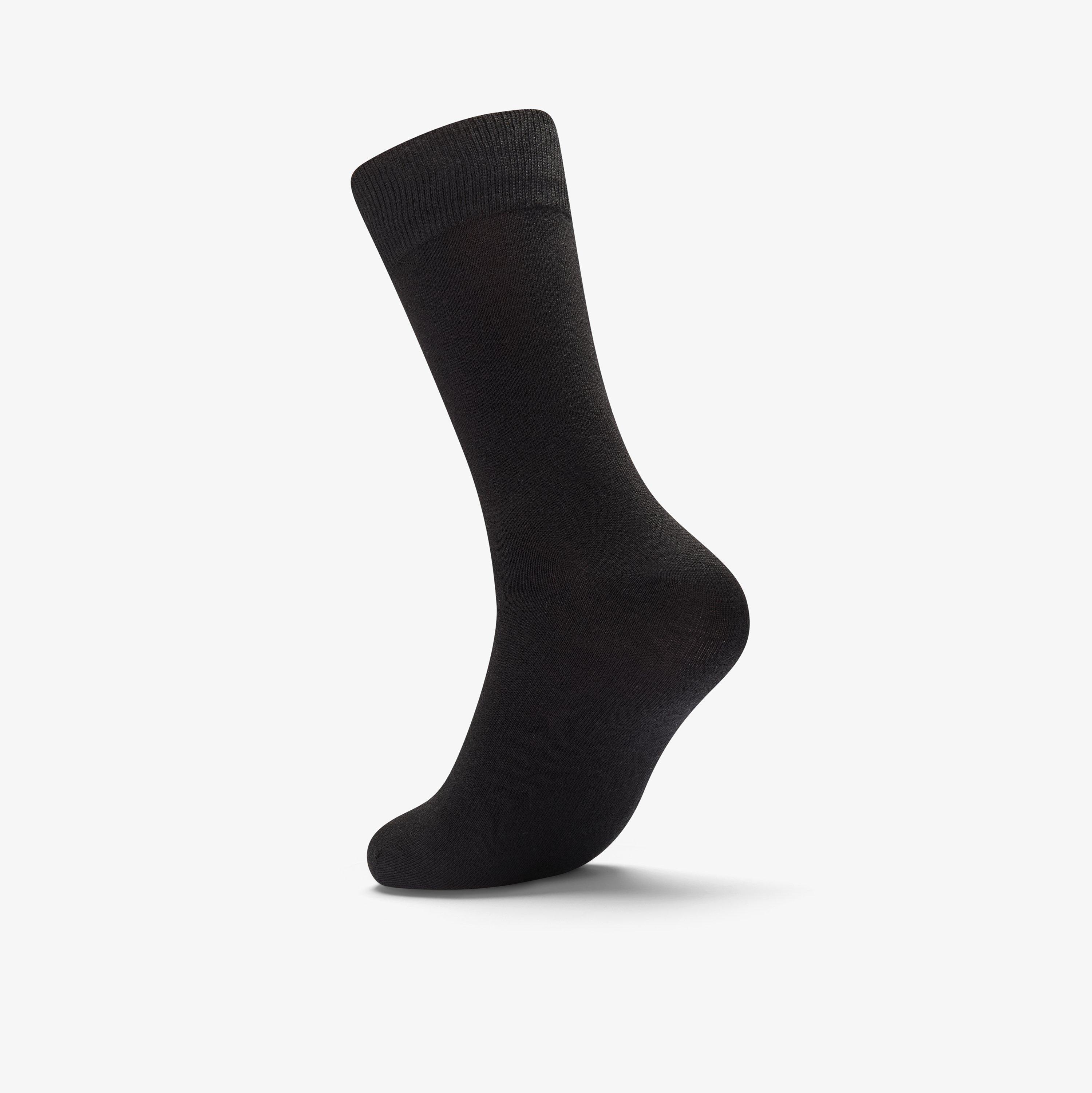 3 Pack Casual Crew — Black