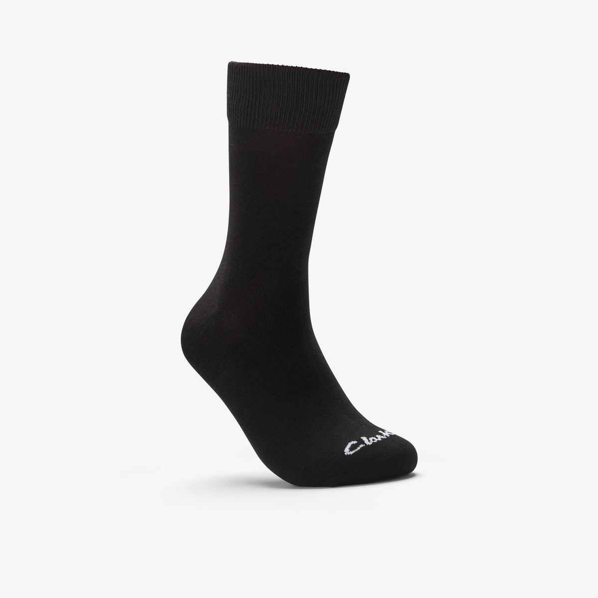 3 Pack Casual Crew — Black