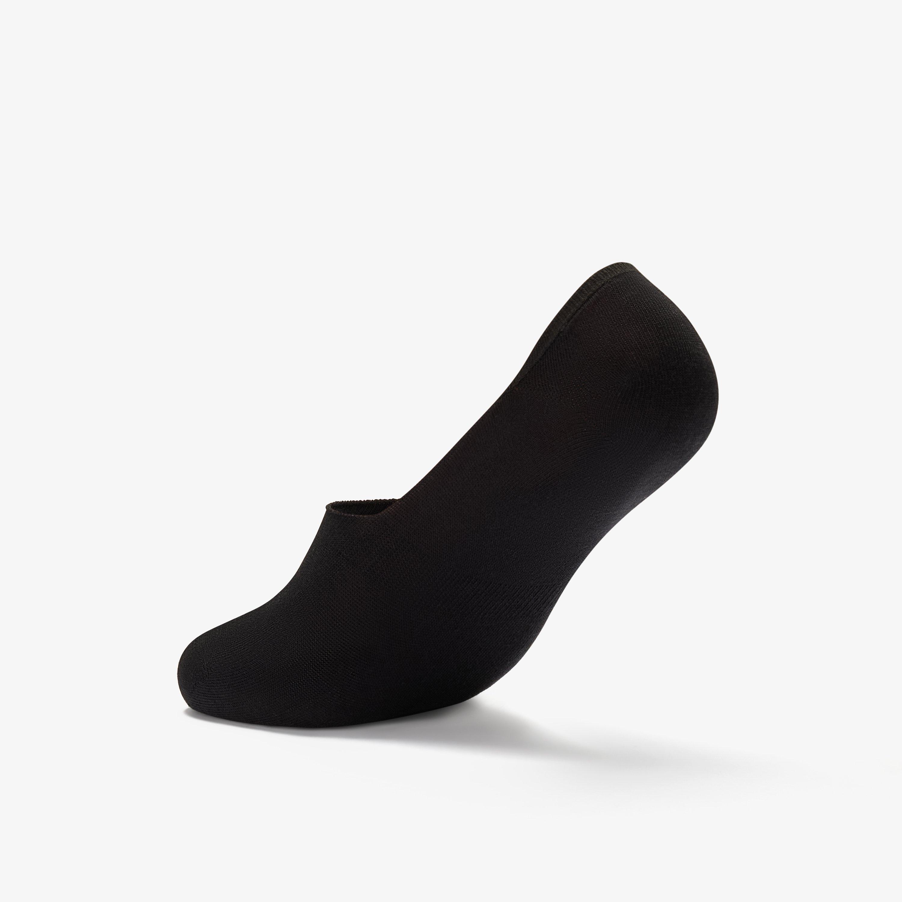 Sock Liners 3 Pack Size 6-11 Black — Black