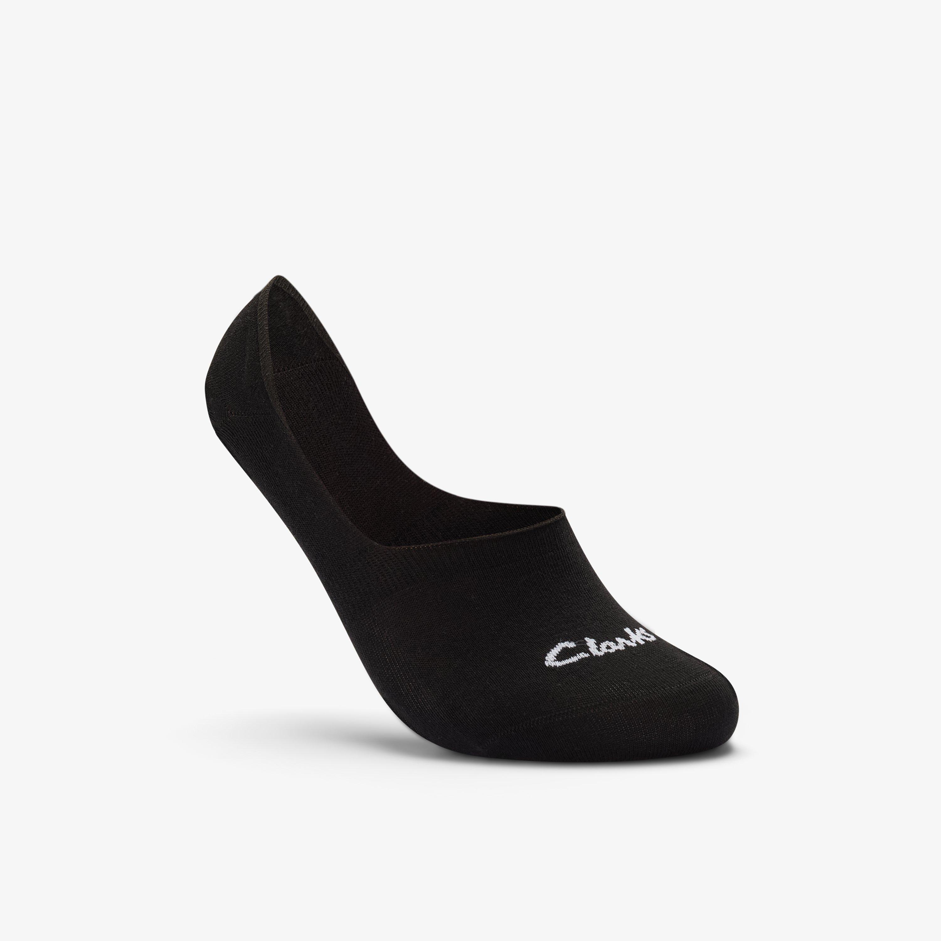 Sock Liners 3 Pack Size 6-11 Black — Black