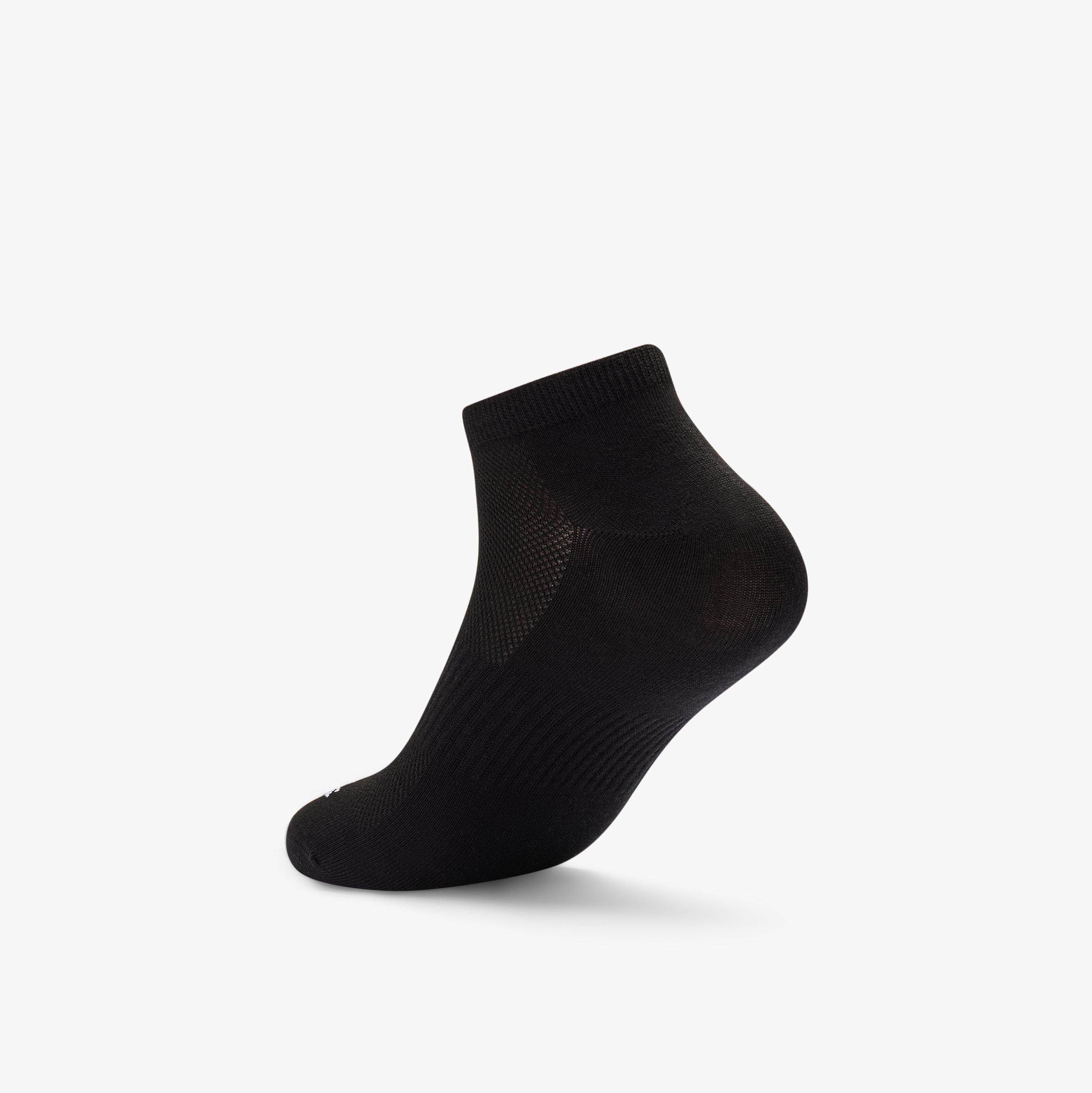 Ankle Socks 3 Pack Size 6-11 Black — Black