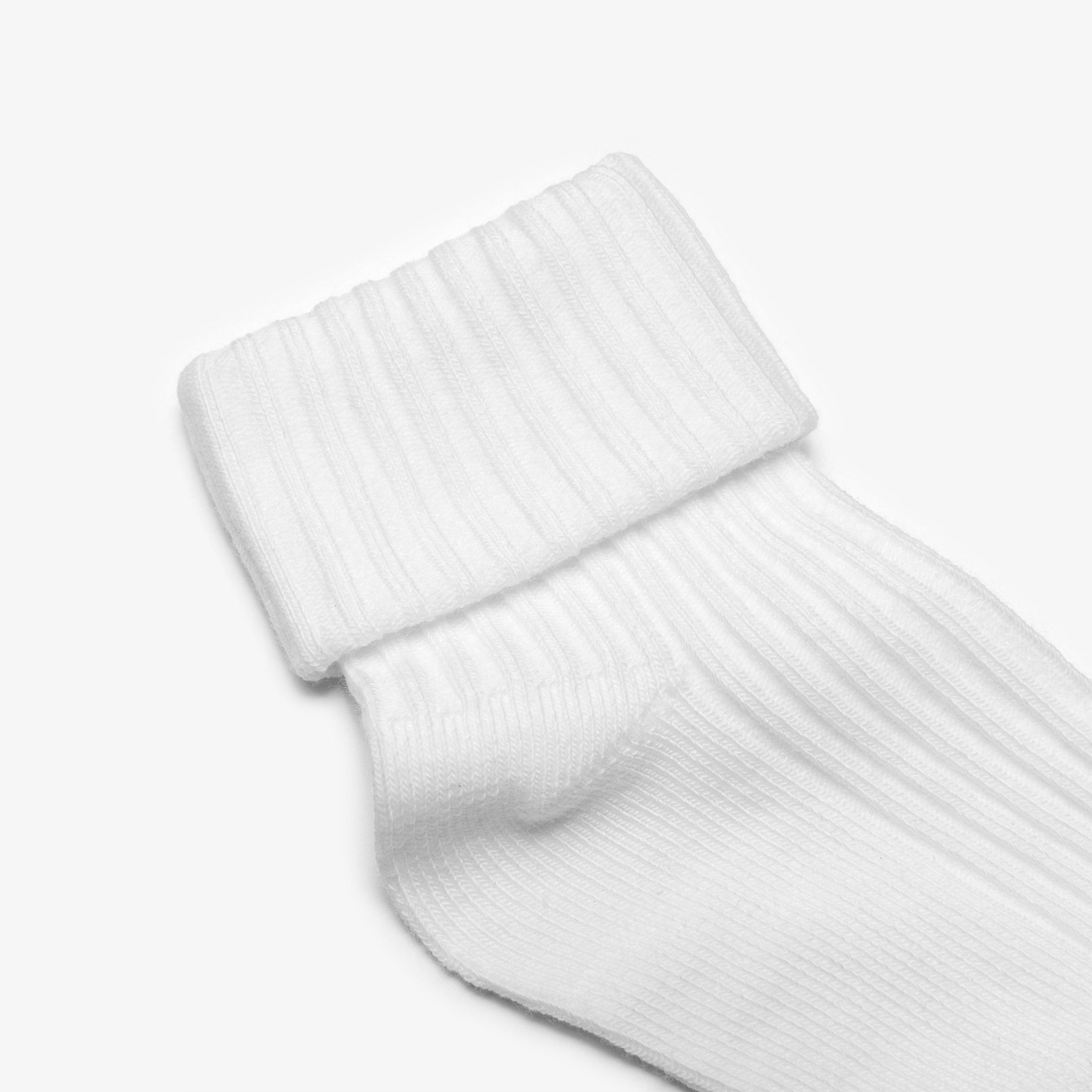 Socks 4 Pack Multicolour 1-2 Years — White
