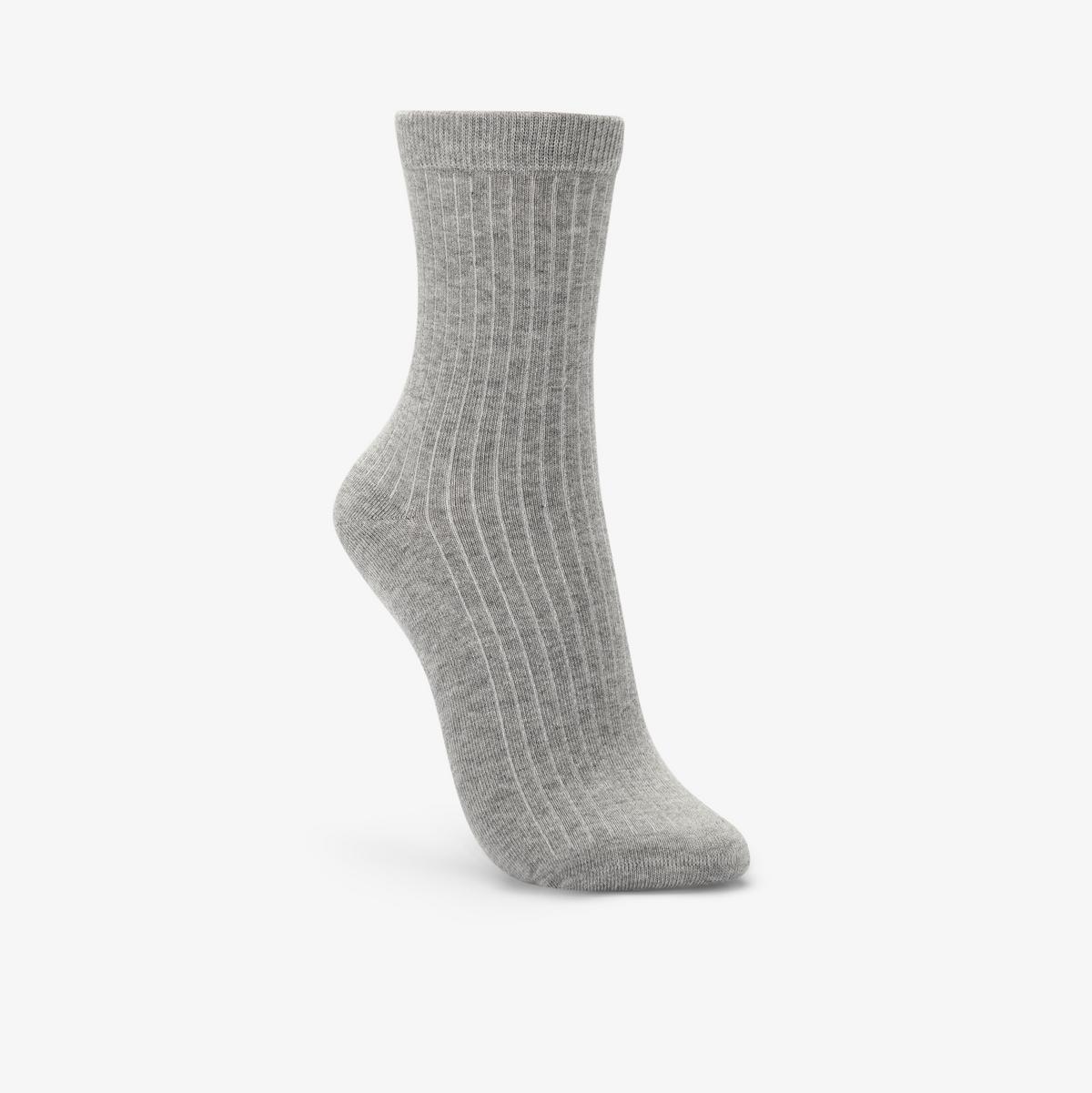 3 Pack Socks Size 2-8 Black — Black