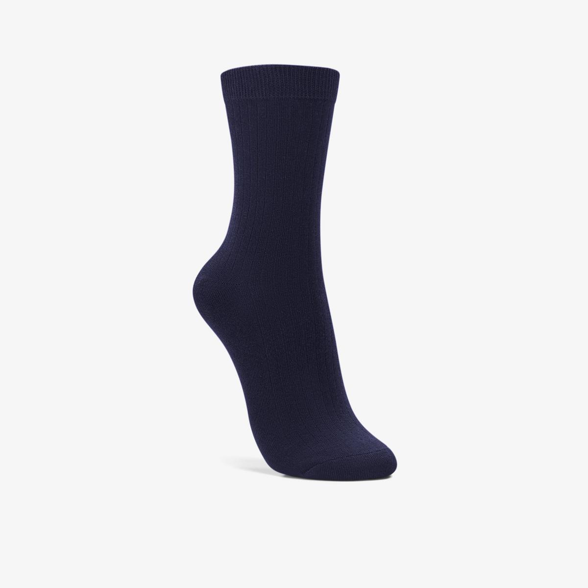 3 Pack Socks Size 2-8 Black — Black