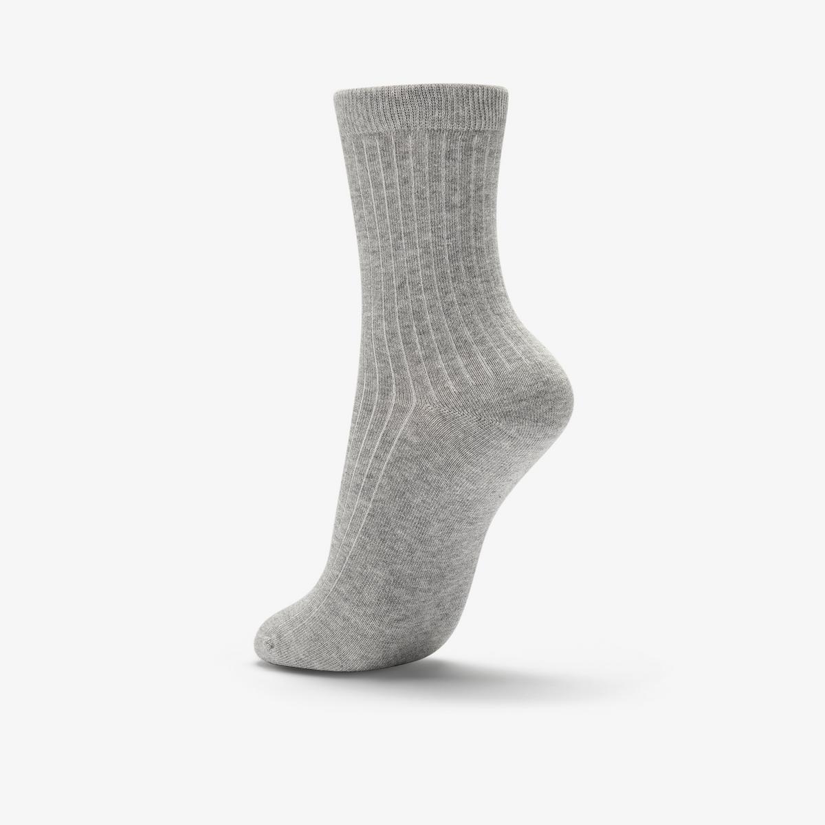 3 Pack Socks Size 2-8 Black — Black