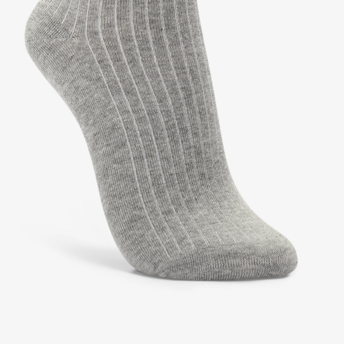 3 Pack Socks Size 2-8 Black — Black