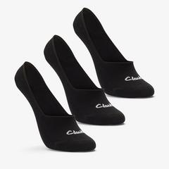 Sock Liners 3 Pack Size 2-8 Black — Black 1
