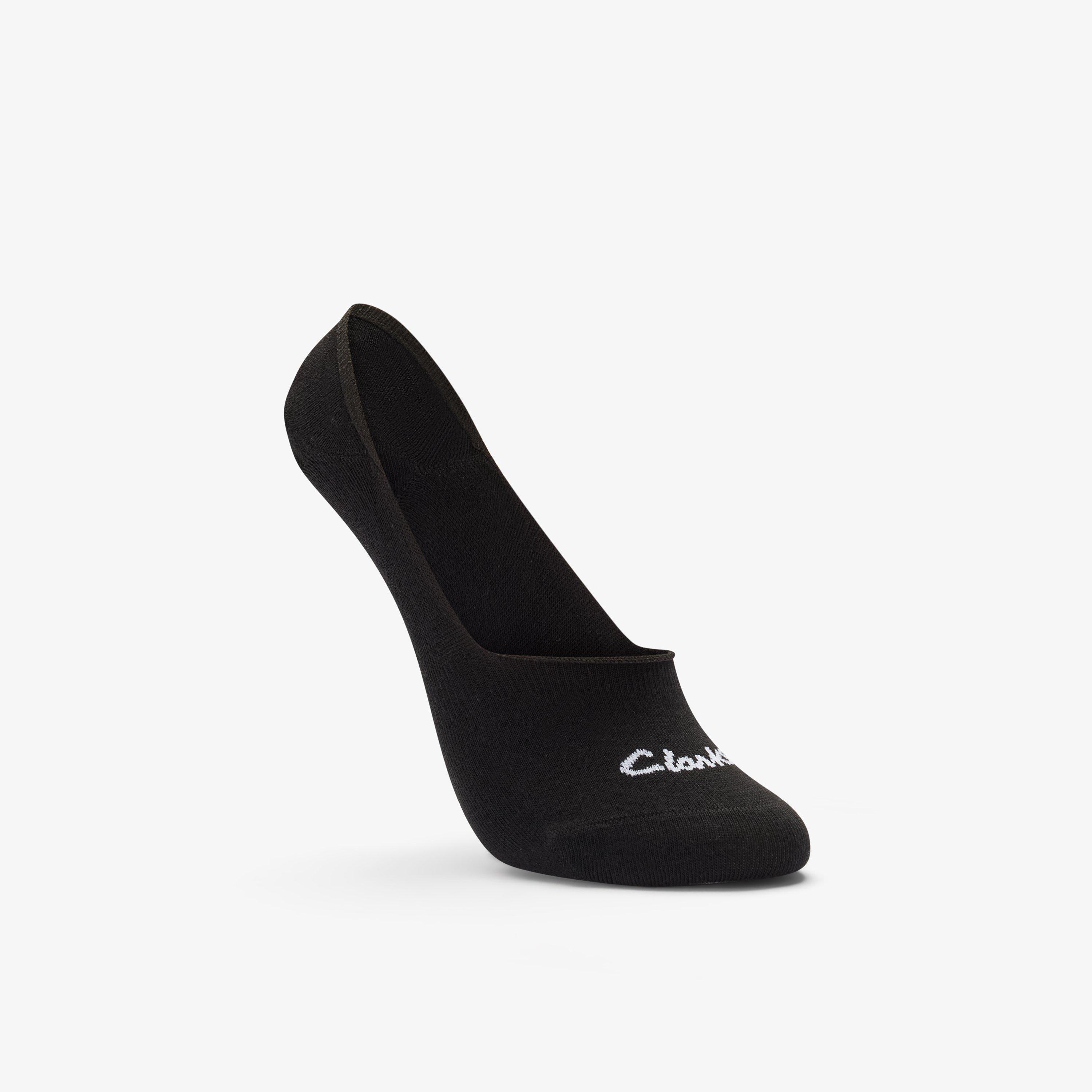 Sock Liners 3 Pack Size 2-8 Black — Black (alternate view)