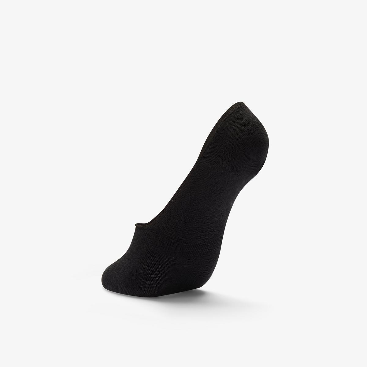 Sock Liners 3 Pack Size 2-8 Black — Black