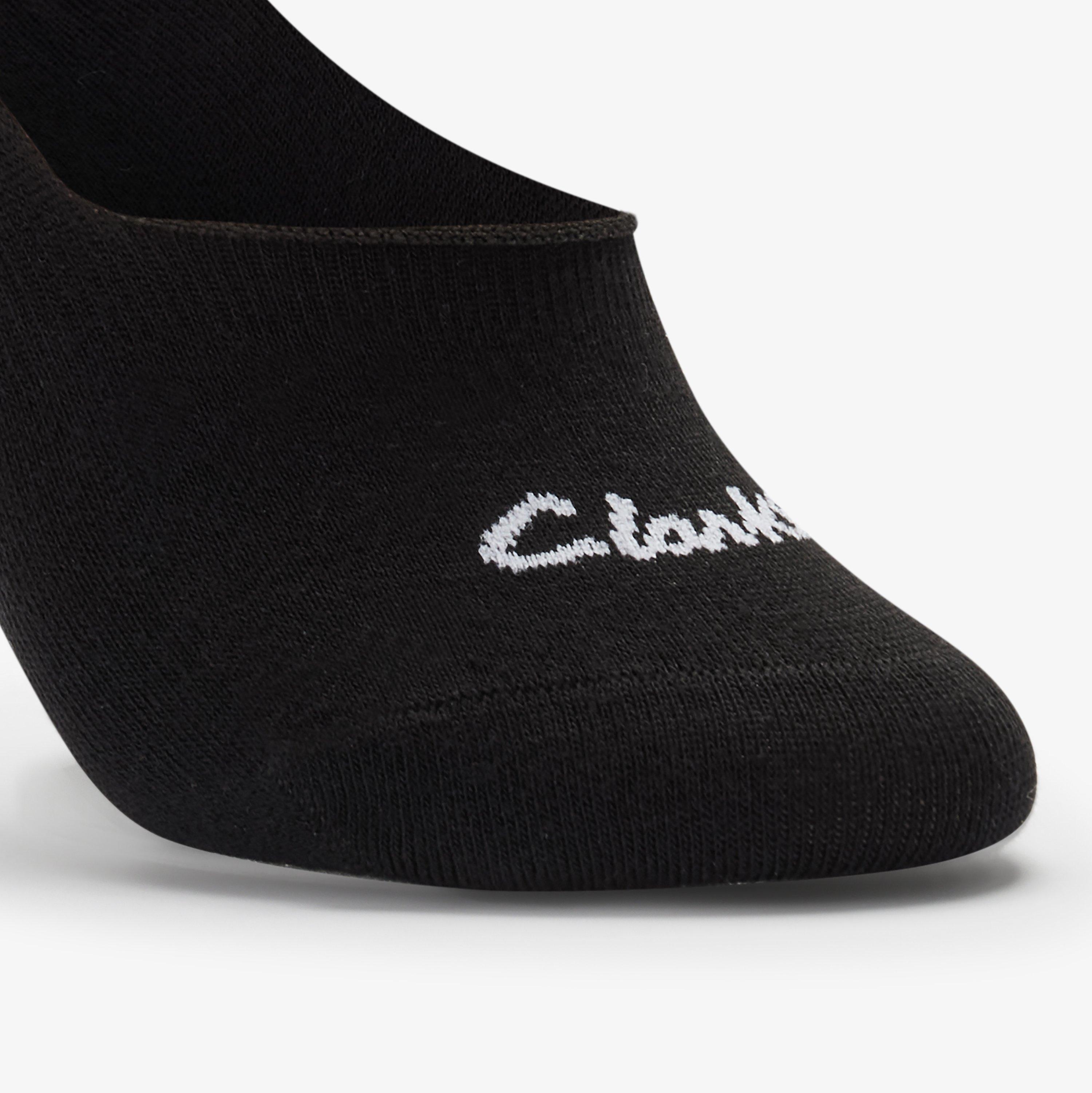 Sock Liners 3 Pack Size 2-8 Black — Black