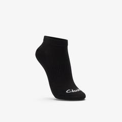 Ankle Socks 3 Pack Size 2-8 Black — Black 2
